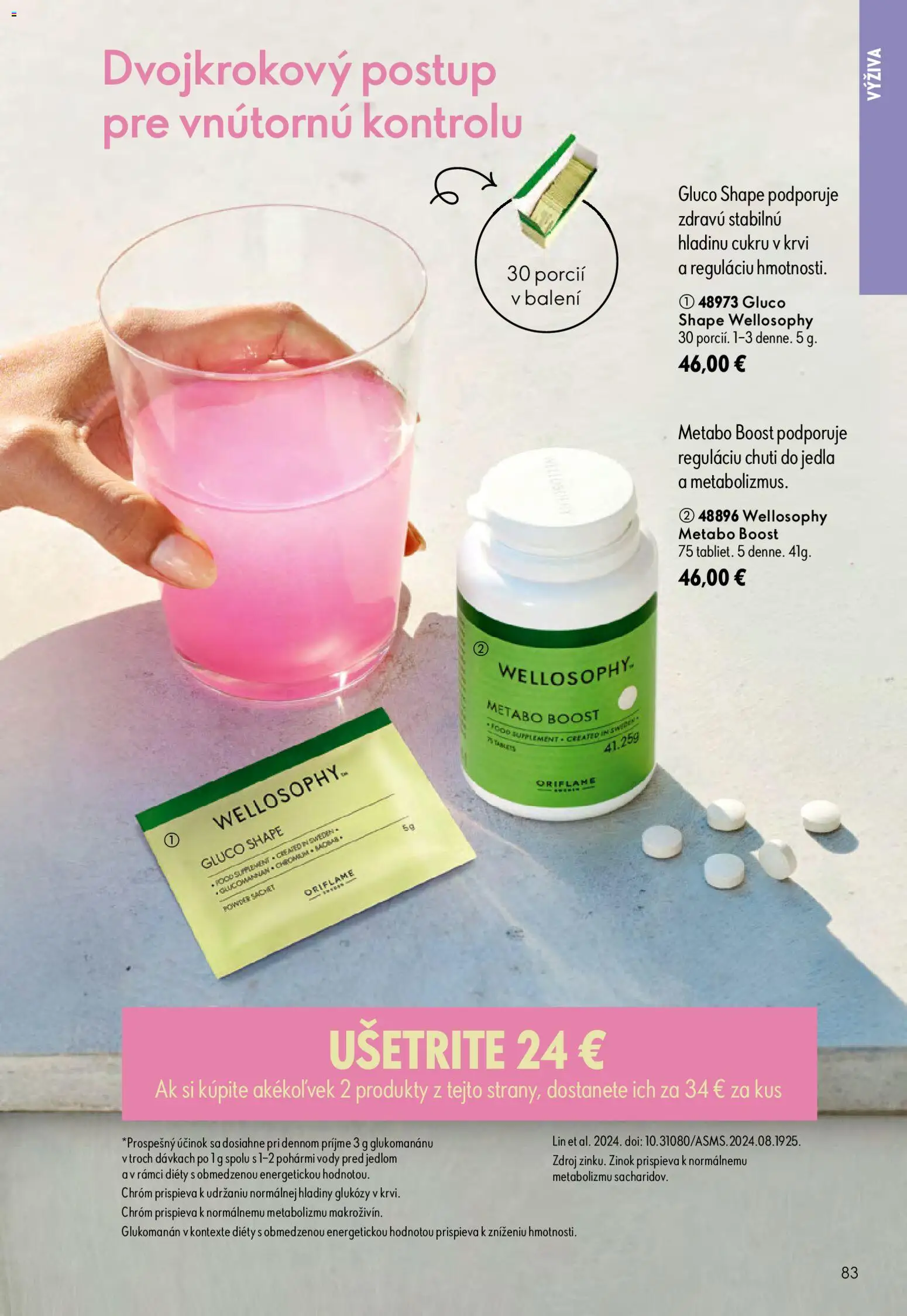Nové Oriflame akcie – leták je platný od 09.09.2026 | Strana: 83 | Produkty: Metabo