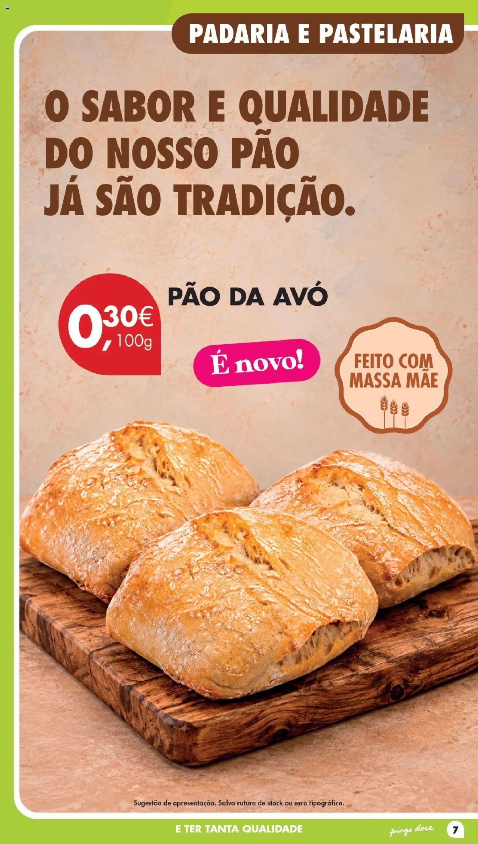 Pingo Doce Folheto Poupe Este Fim de Semana │ válido de 13/10/2026 | Página: 7 | Produtos: Padaria, Pão, Massa