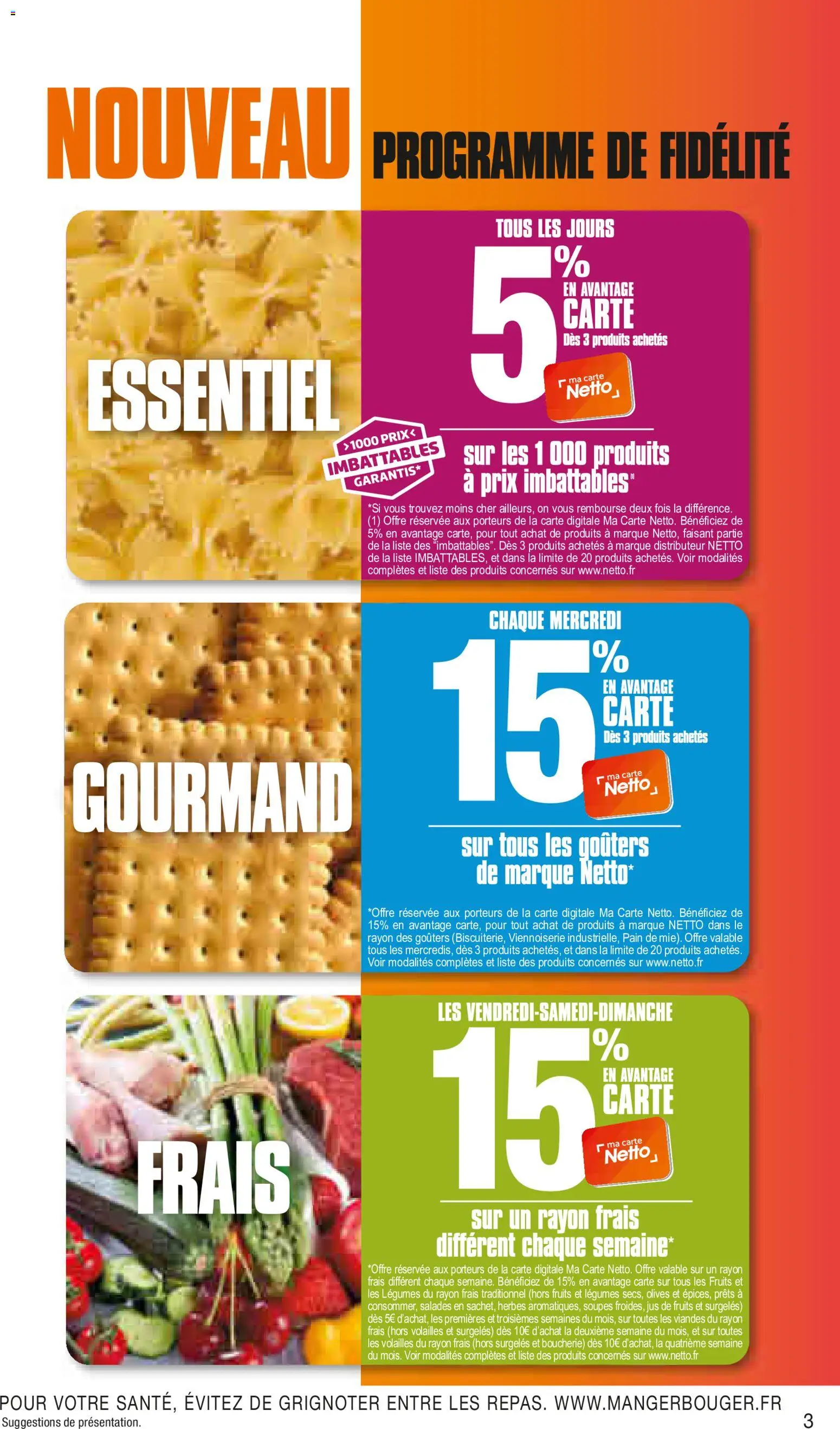 {H1} | Page: 3 | Produits: Olives, Pain, Jus