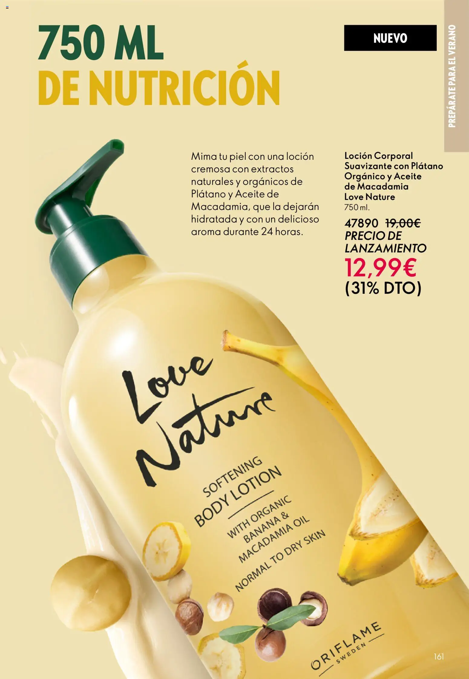 Oriflame - Catálogo Campaña 8 │ válido desde el 03.06.2026 | Página: 161 | Productos: Loción corporal, Aceite, Suavizante, Body