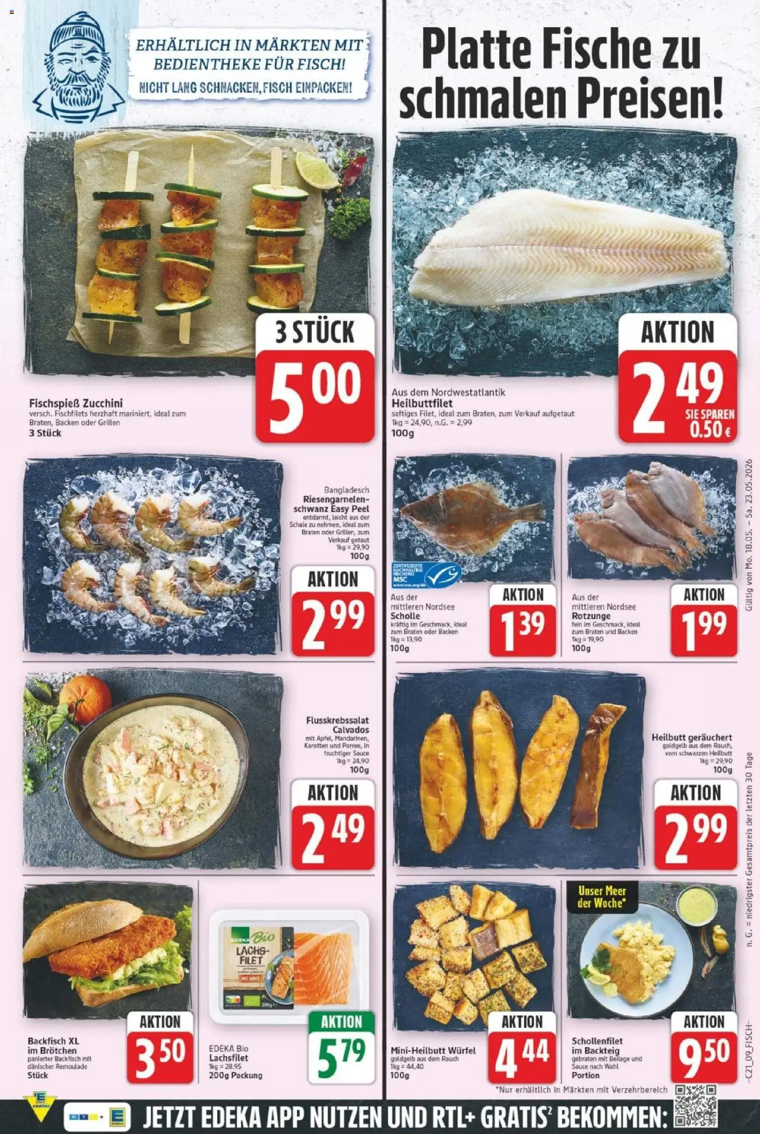 E center Prospekt 	 – gültig ab 18.05.2026 | Seite: 11 | Produkte: Fisch, Lachs, Zucchini