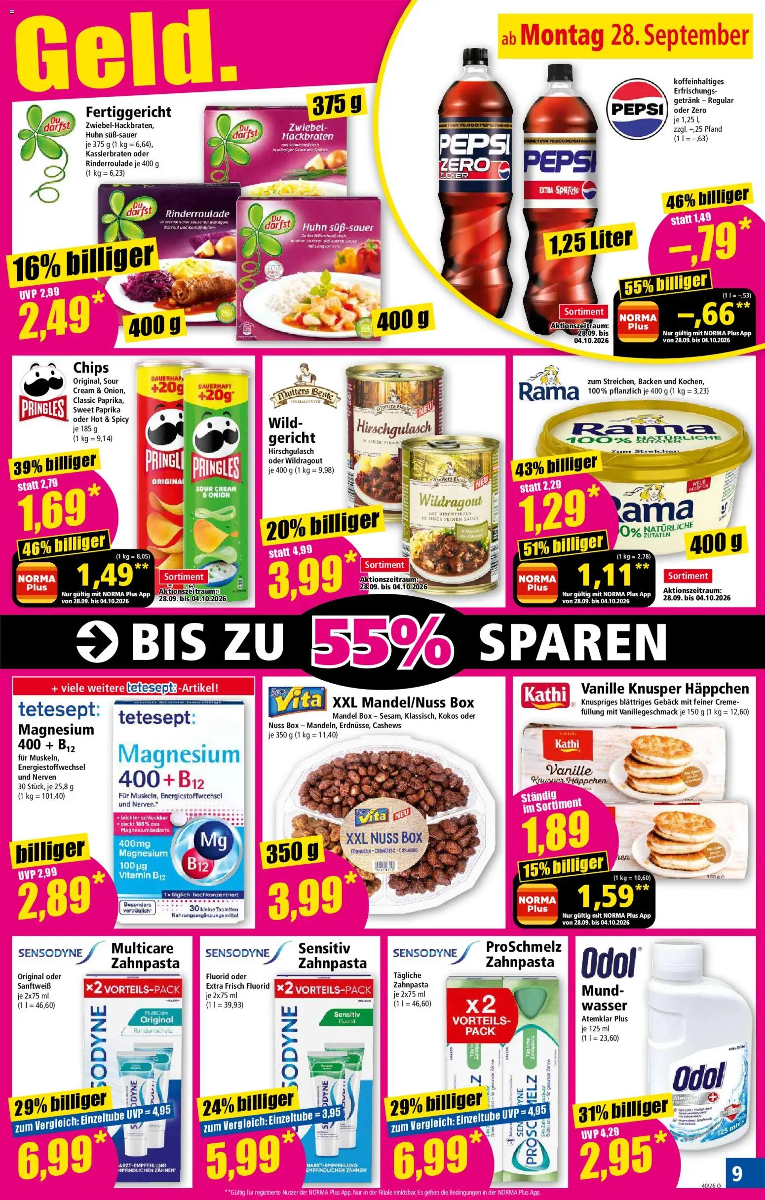 Norma Prospekt – gültig ab 28.09.2026 | Seite: 9
