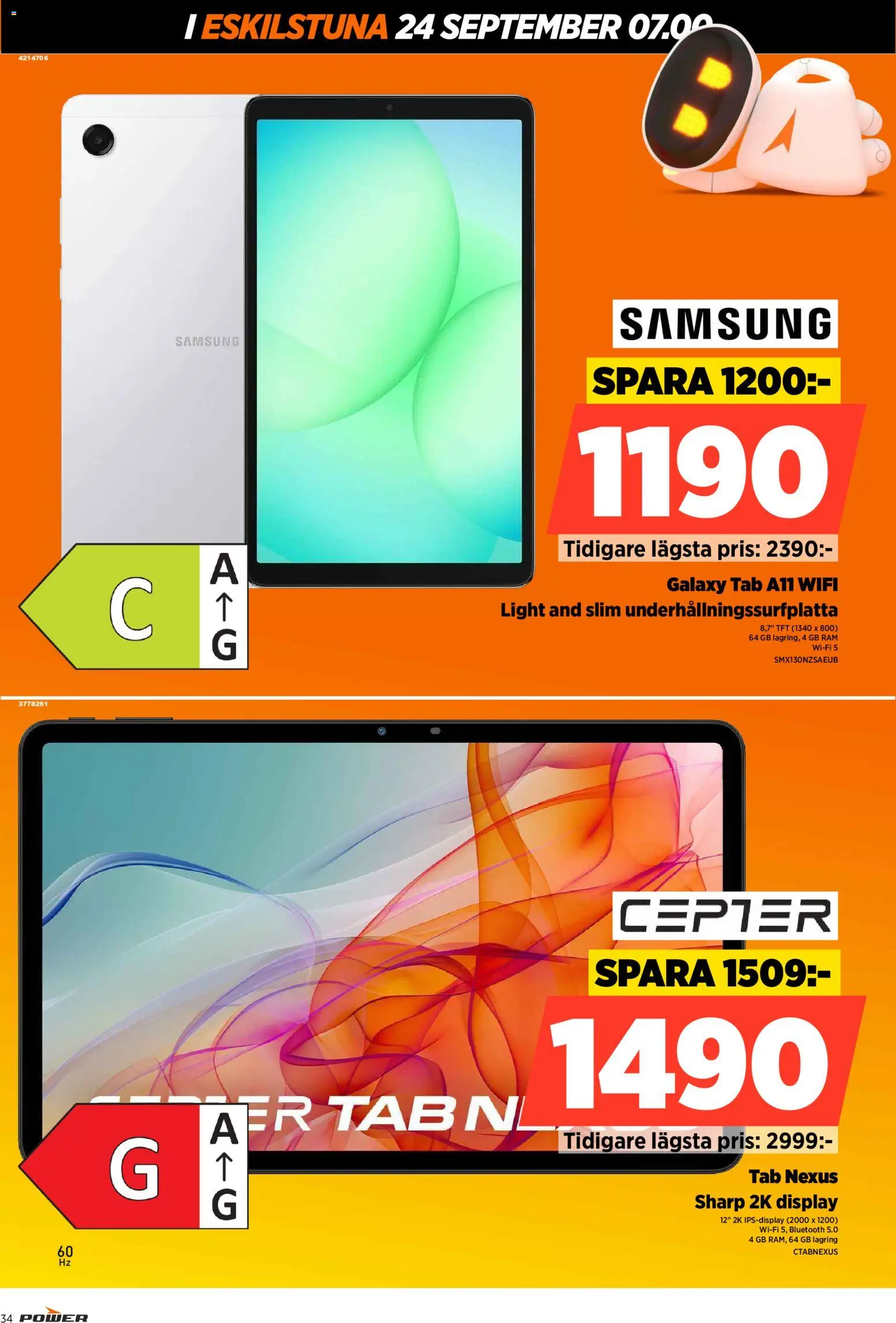 Power reklamblad aktuell från 24/09/2026 | Sida: 34 | Produkter: Wifi