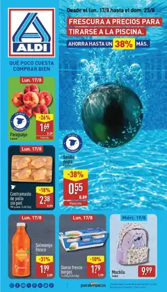 Vista previa Aldi folleto Baleares válido desde el 17/08/2026