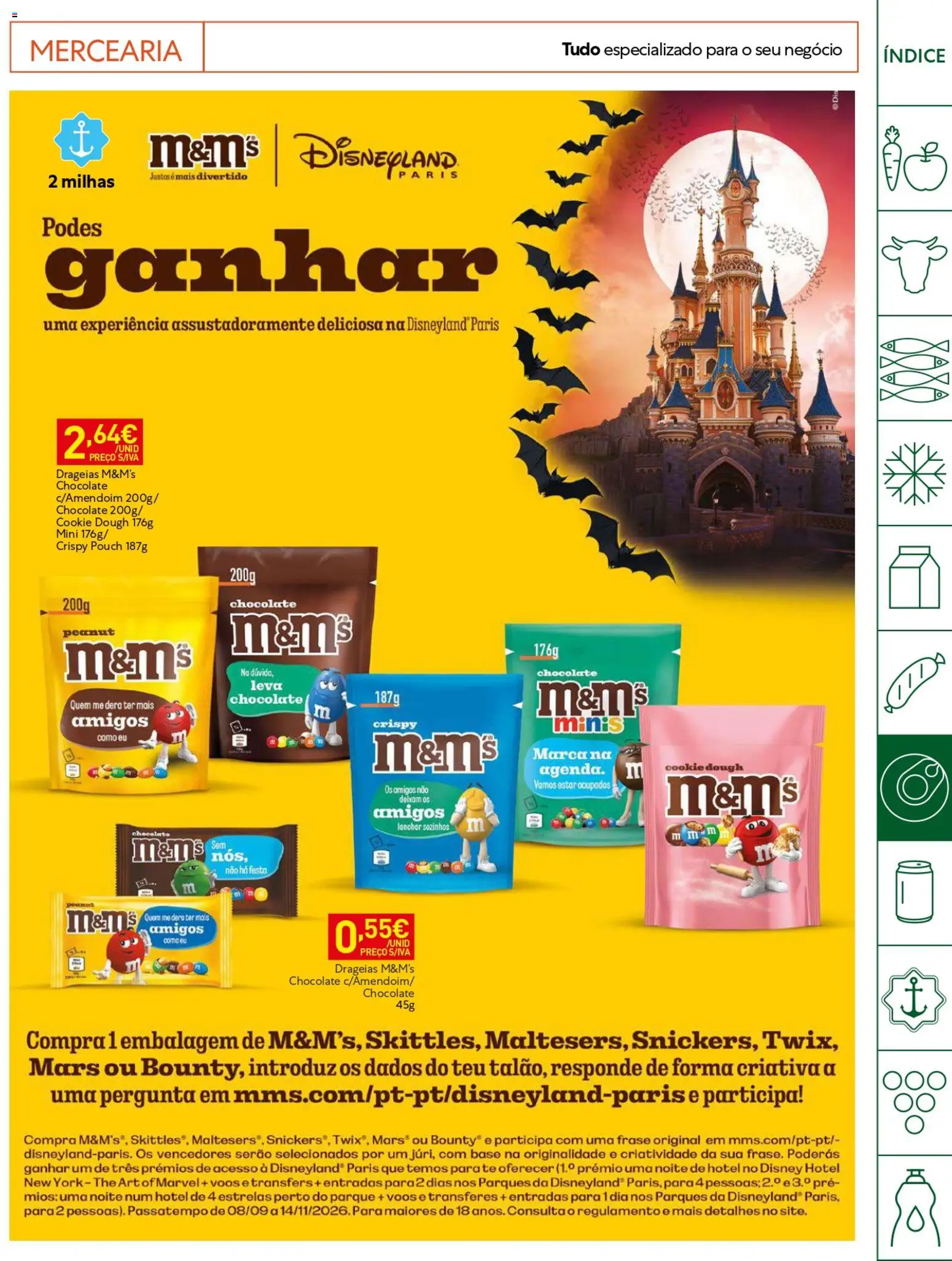 Recheio folheto Horeca │ válido de 20/10/2026 | Página: 15 | Produtos: Mercearia, Base, Chocolate