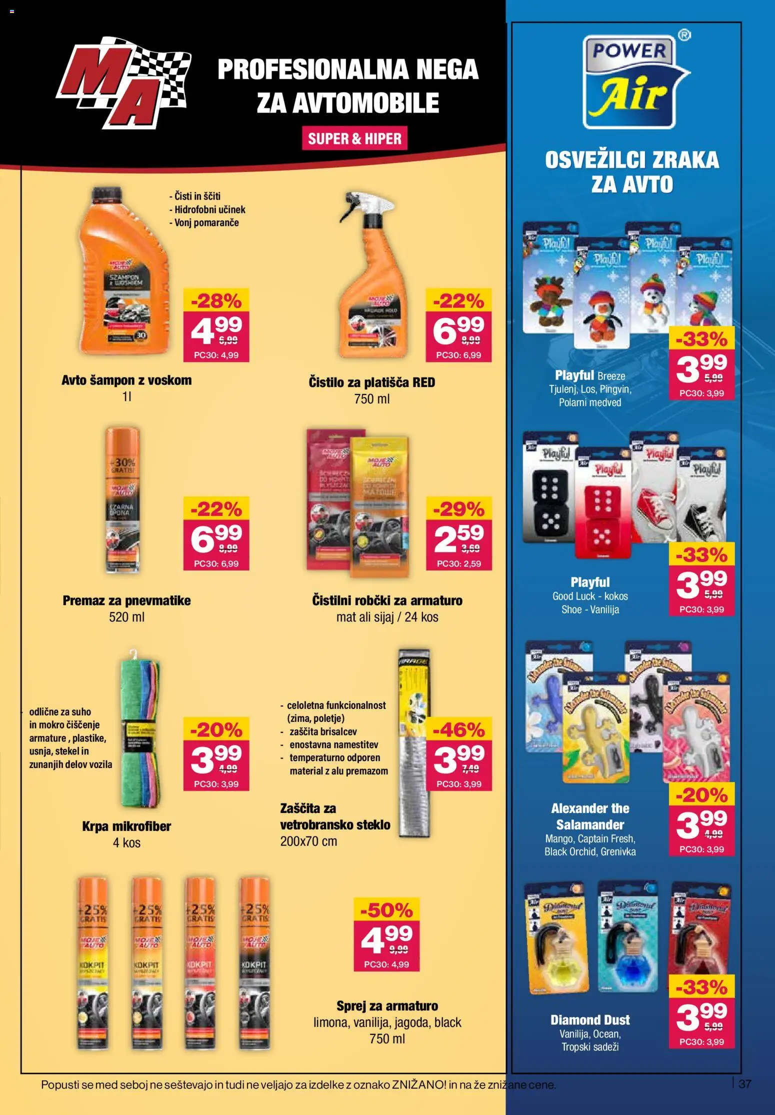 Novi Mercator katalog ponudbe – veljaven od 26.06.2026 | Stran: 37 | Izdelki: Robčki, Kos, Pomarance, Grenivka