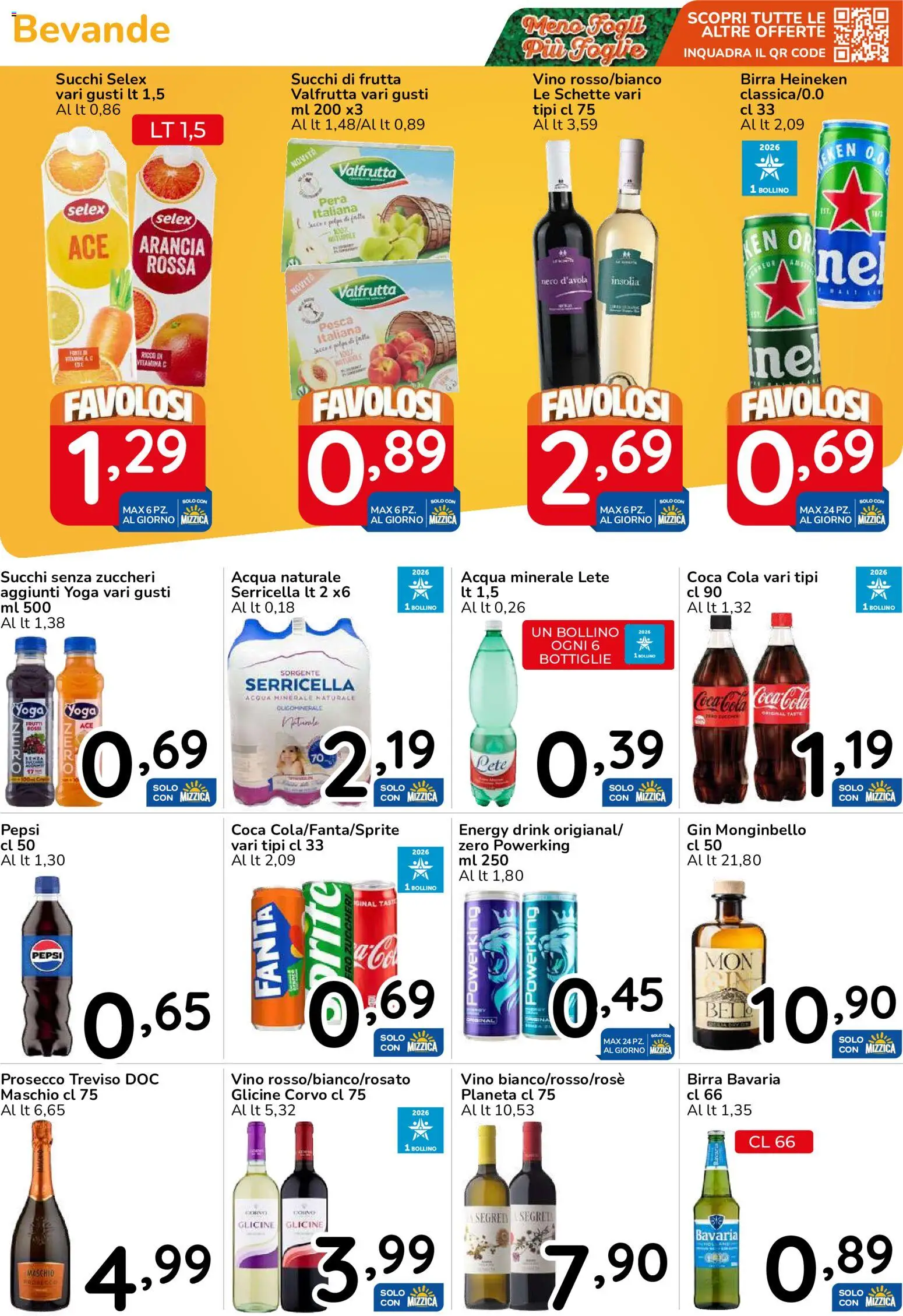 Volantino Famila del 30/09/2026 | Pagina: 31 | Prodotti: Birra, Pesca, Arancia, Acqua minerale