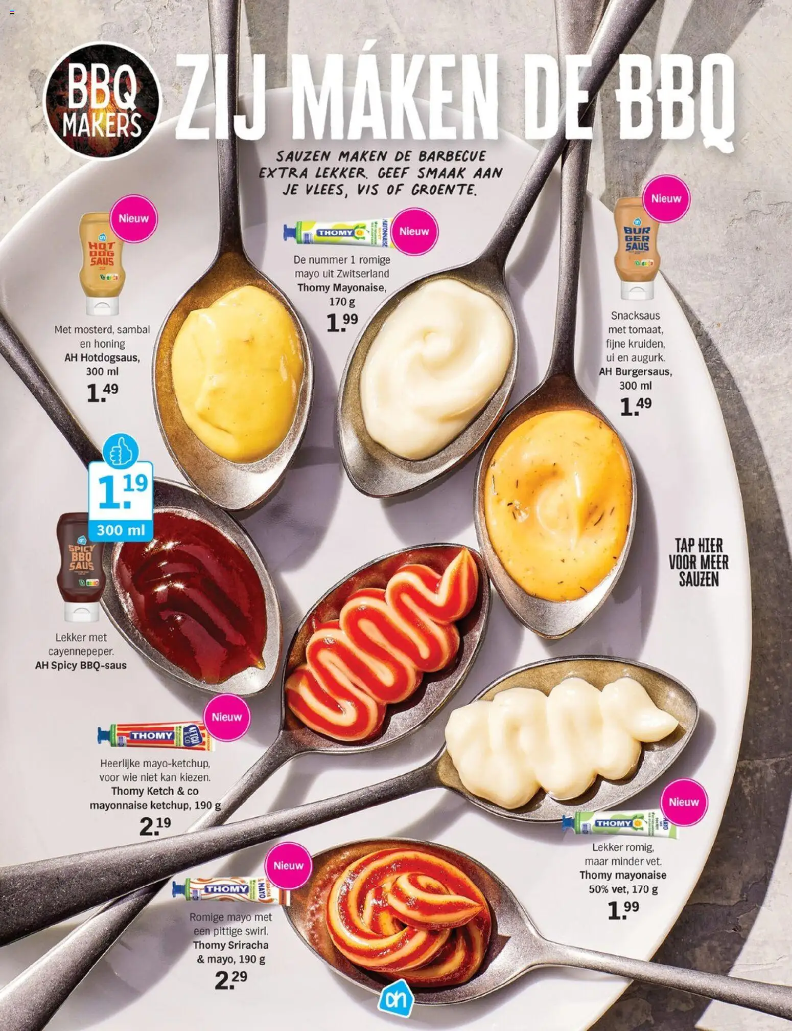 {H1} | Pagina: 52 | Producten: Honing, Sauzen, Ketchup, Saus