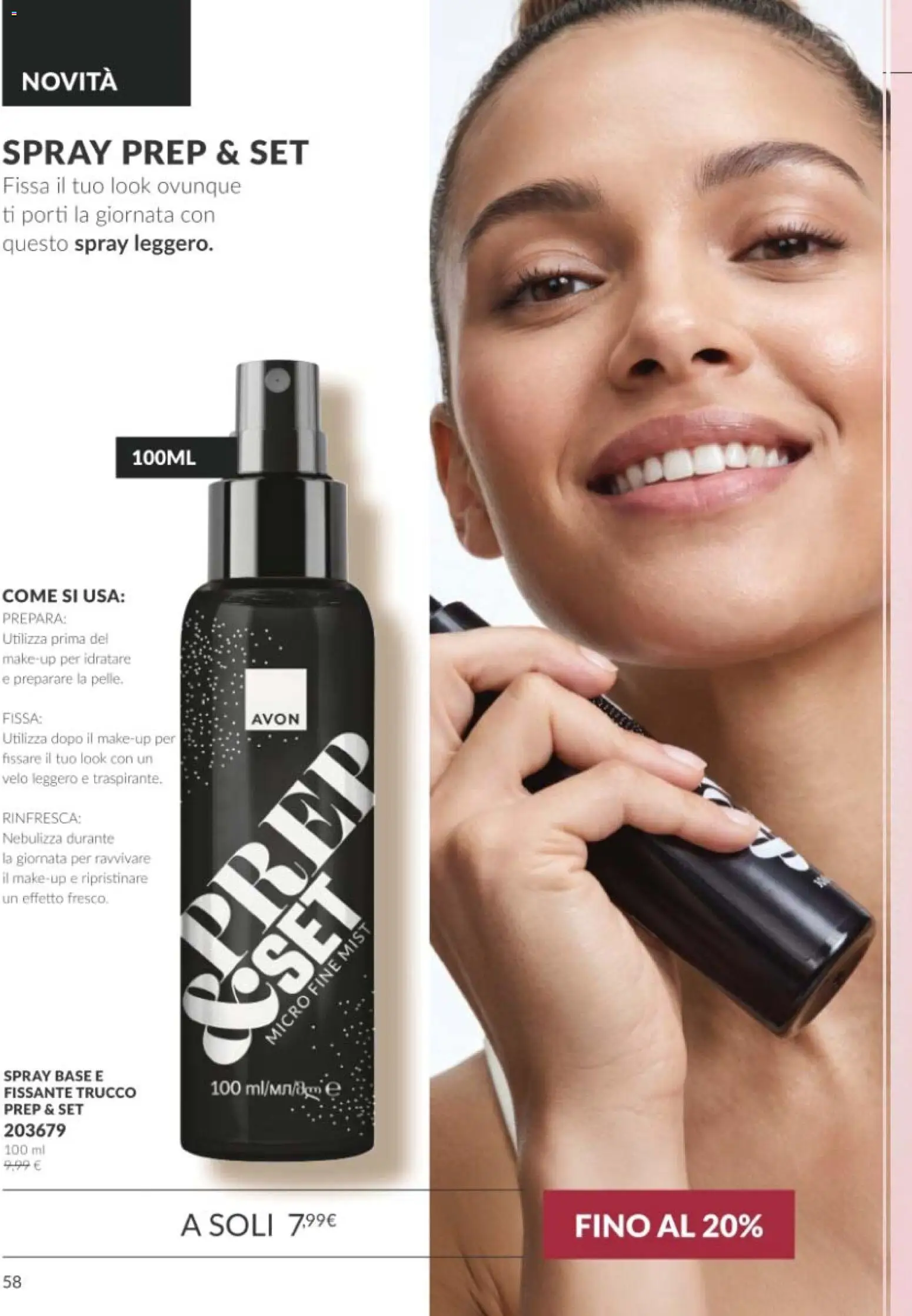 Volantino Avon del 01/10/2026 | Pagina: 58 | Prodotti: Trucco