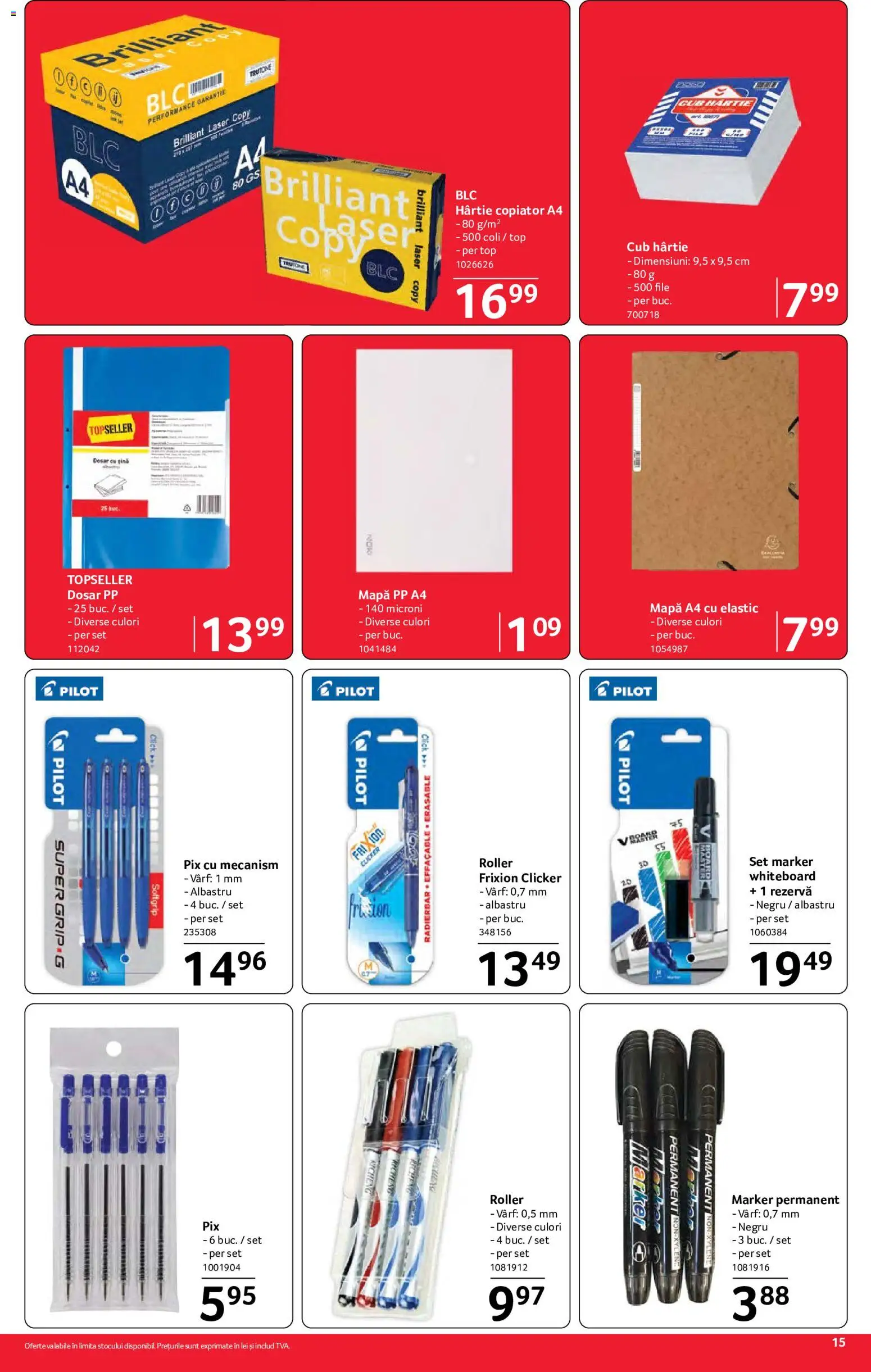 Noul catalog Selgros – valabil de la 18.09.2026 | Pagină: 15 | Produse: Top