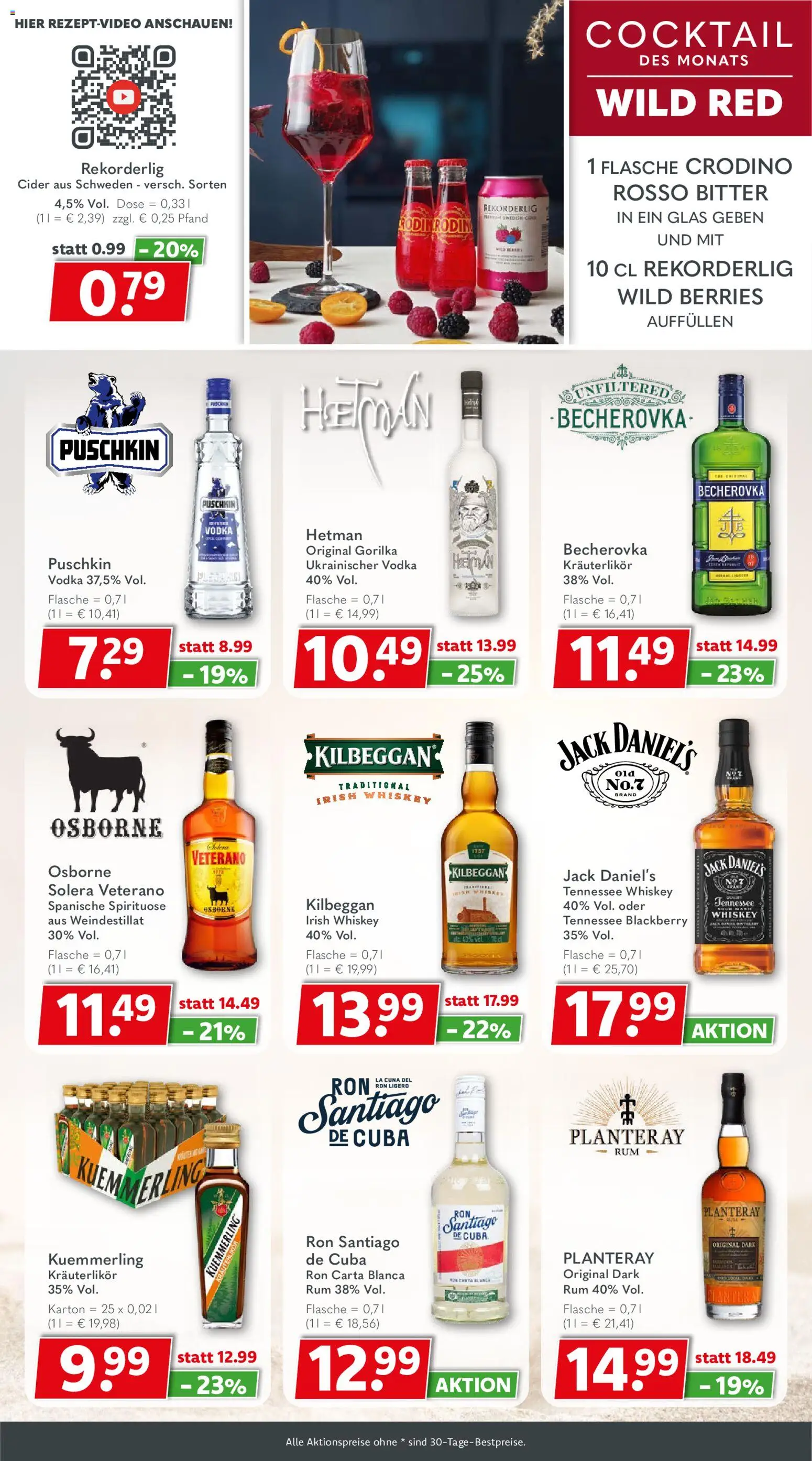Getränkeland Prospekt – gültig ab 03.08.2026 | Seite: 9 | Produkte: Osborne, Kuemmerling, Vodka, Whiskey