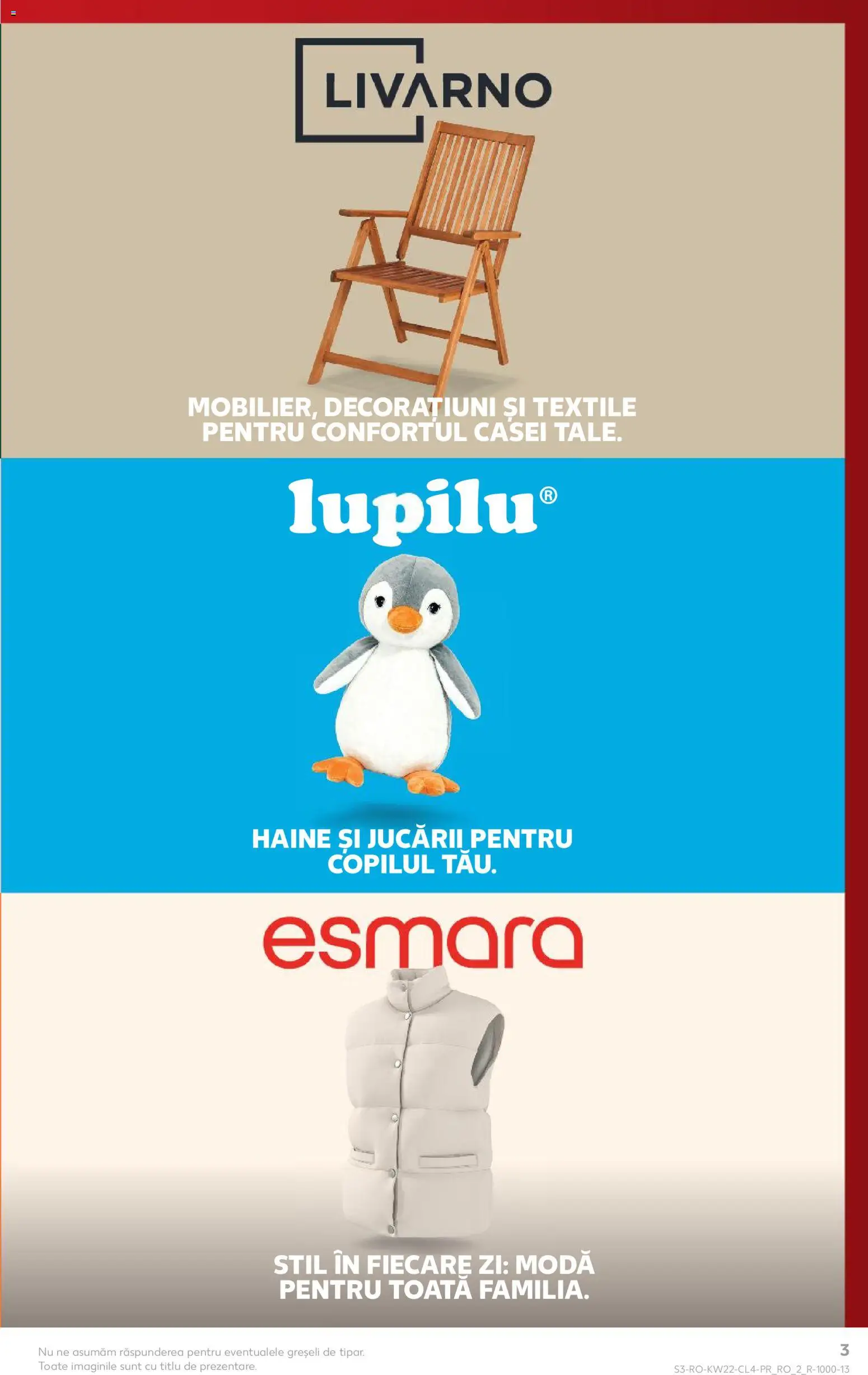 Noul catalog Kaufland – valabil de la 27.05.2026 | Pagină: 3 | Produse: Haine