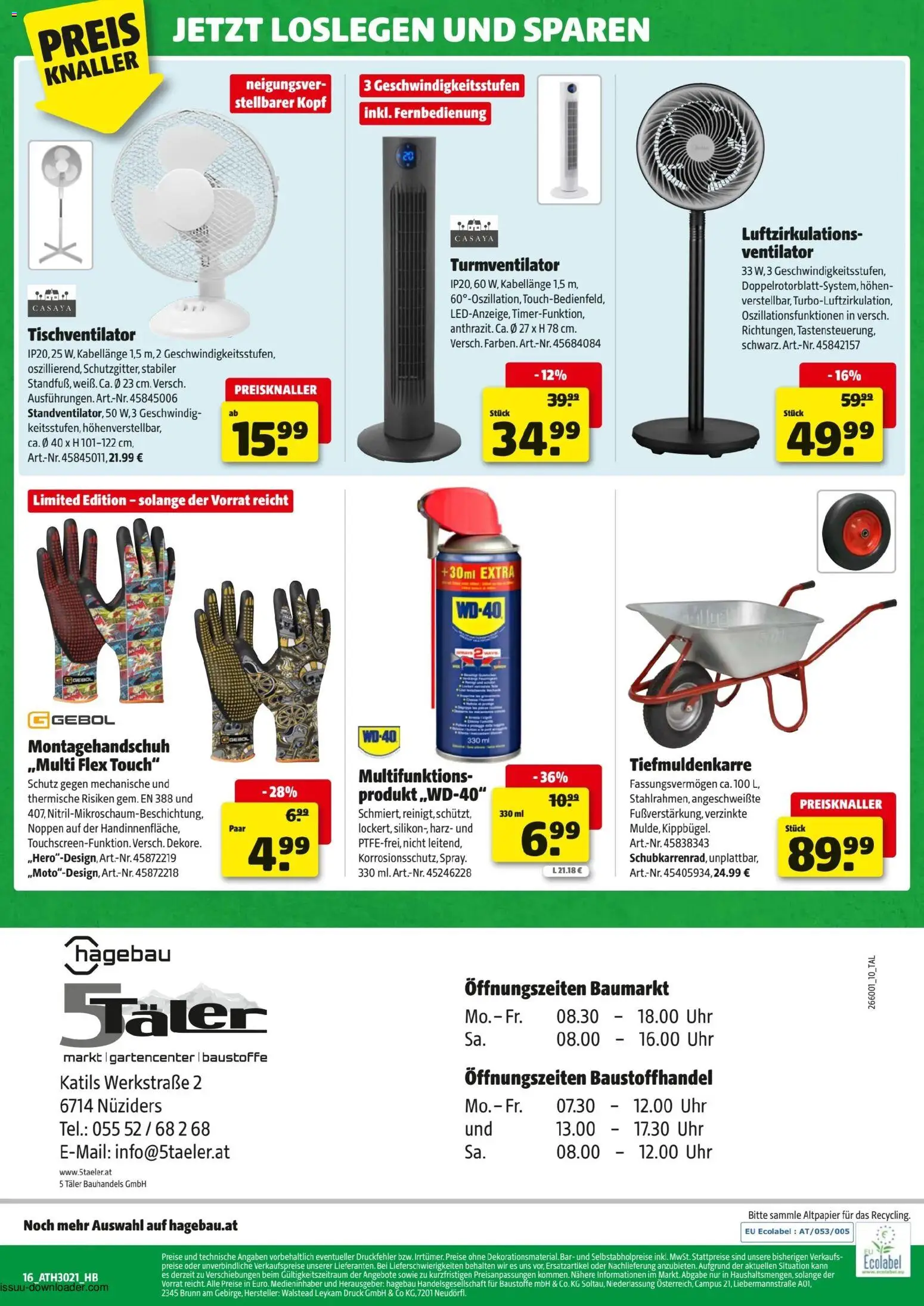 Hagebau Flugblatt gültig ab 11.05.2026 | Seite: 20