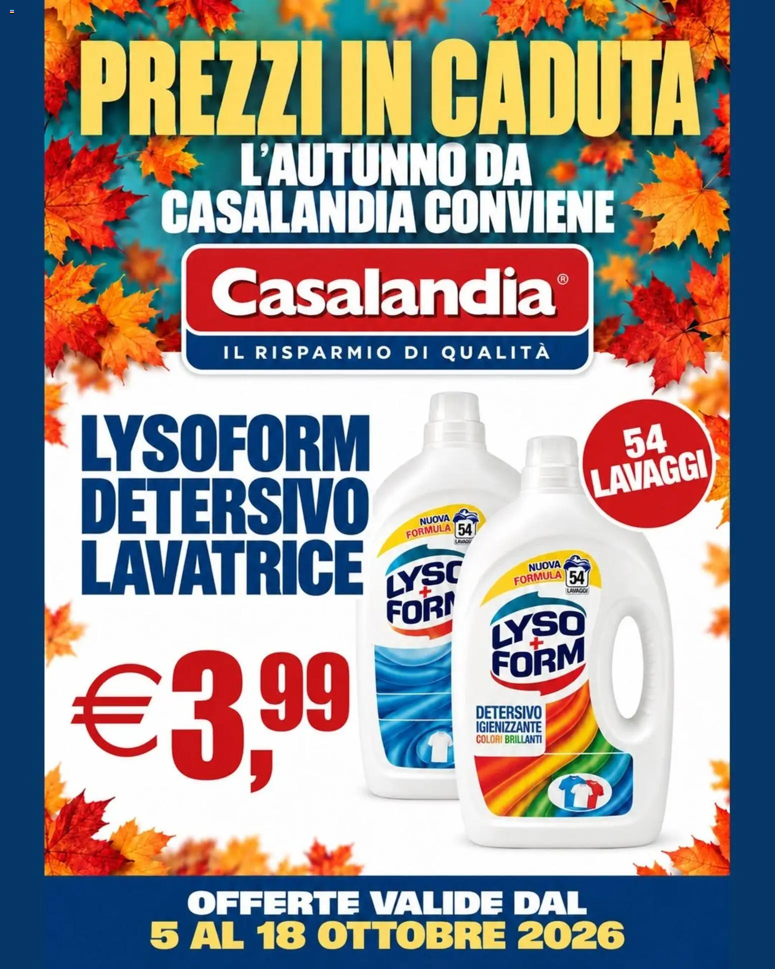 Volantino Casalandia del 05/10/2026 | Pagina: 11 | Prodotti: Lavatrice