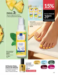 Ofertele Avon valabile de la 01.06.2026 | Pagină: 163 | Produse: Exfoliant, Lac de unghii, Apple, Ananas