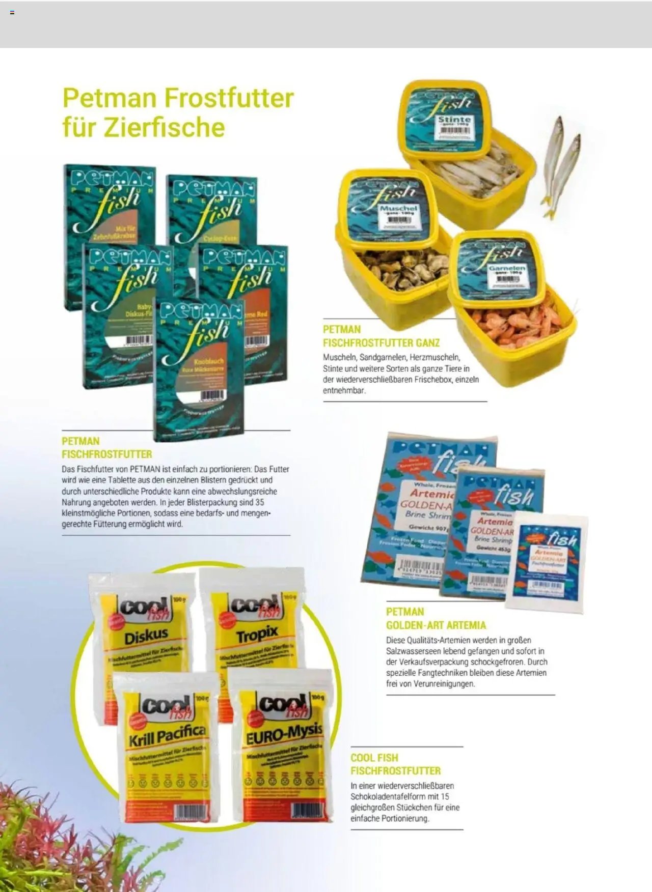 zookauf Themenkatalog Aquaristik – gültig ab 01.10.2025 | Seite: 49 | Produkte: Gewicht, Garnelen, Knoblauch