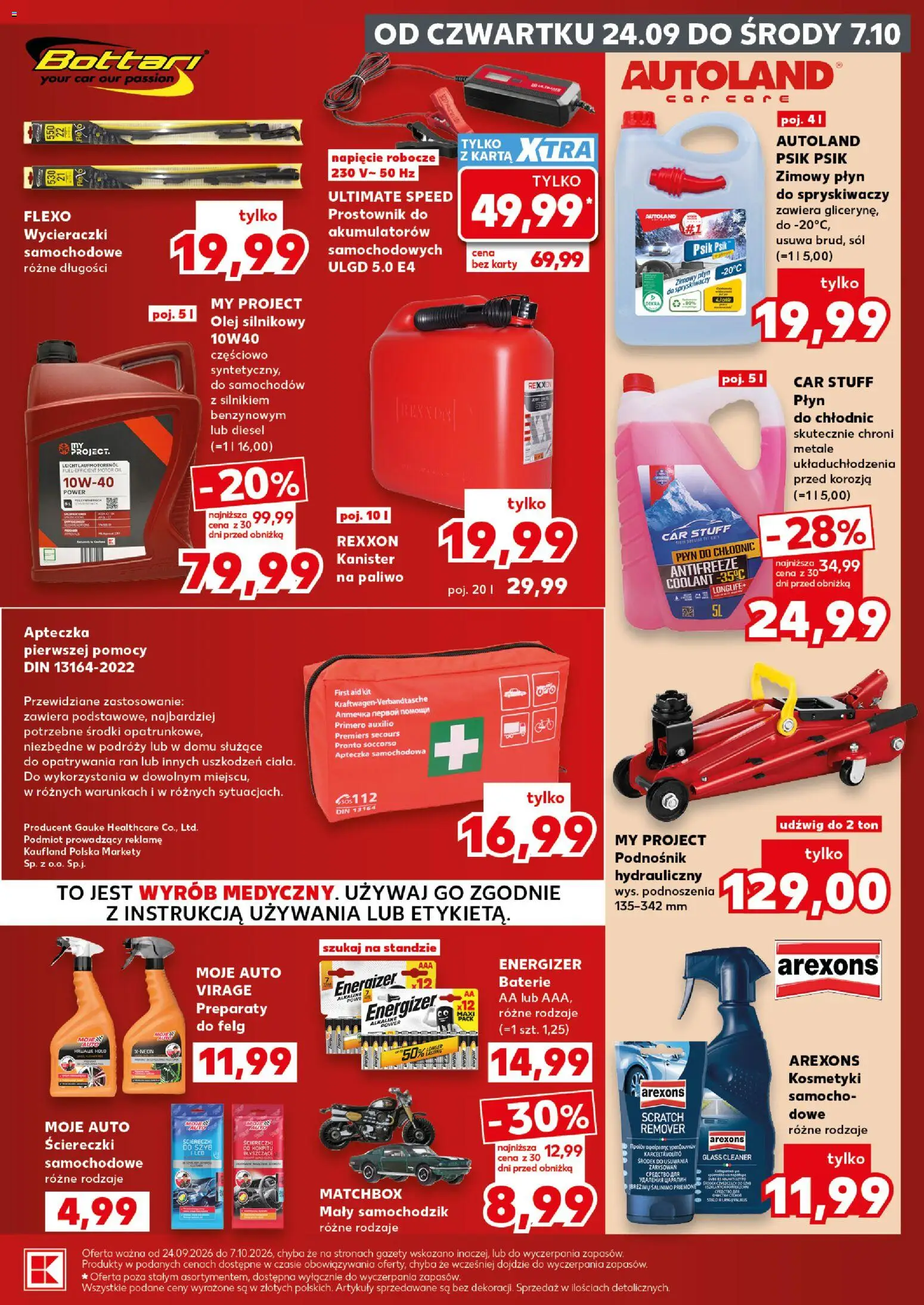 Kaufland Polsko leták - Mocny start od 28.09.2026 | Strana: 27 | Produkty: My Project, Ultimate Speed, Karty, Baterie