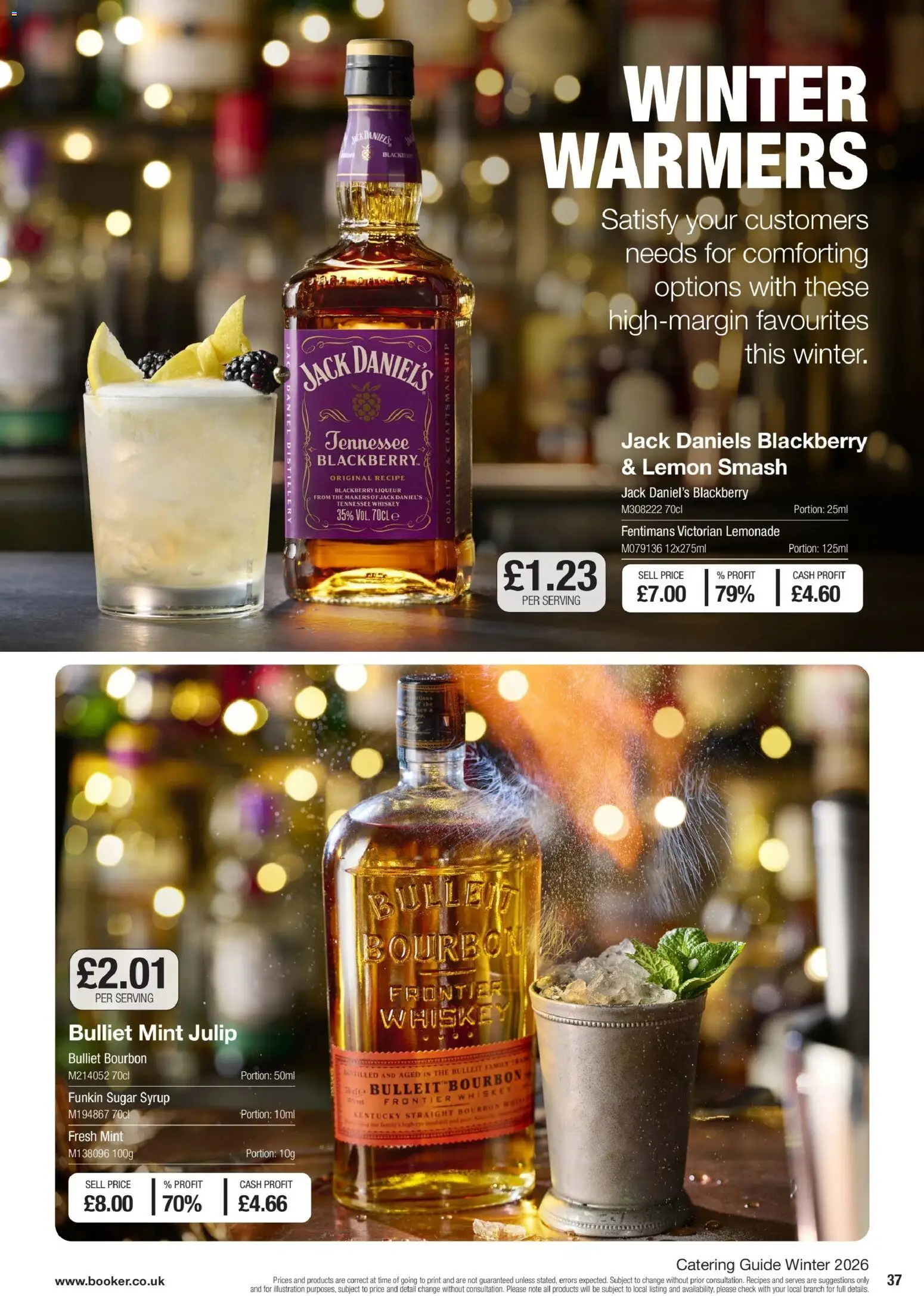 {H1} | Page: 37 | Products: Mint, Whiskey, Sugar, Lemon