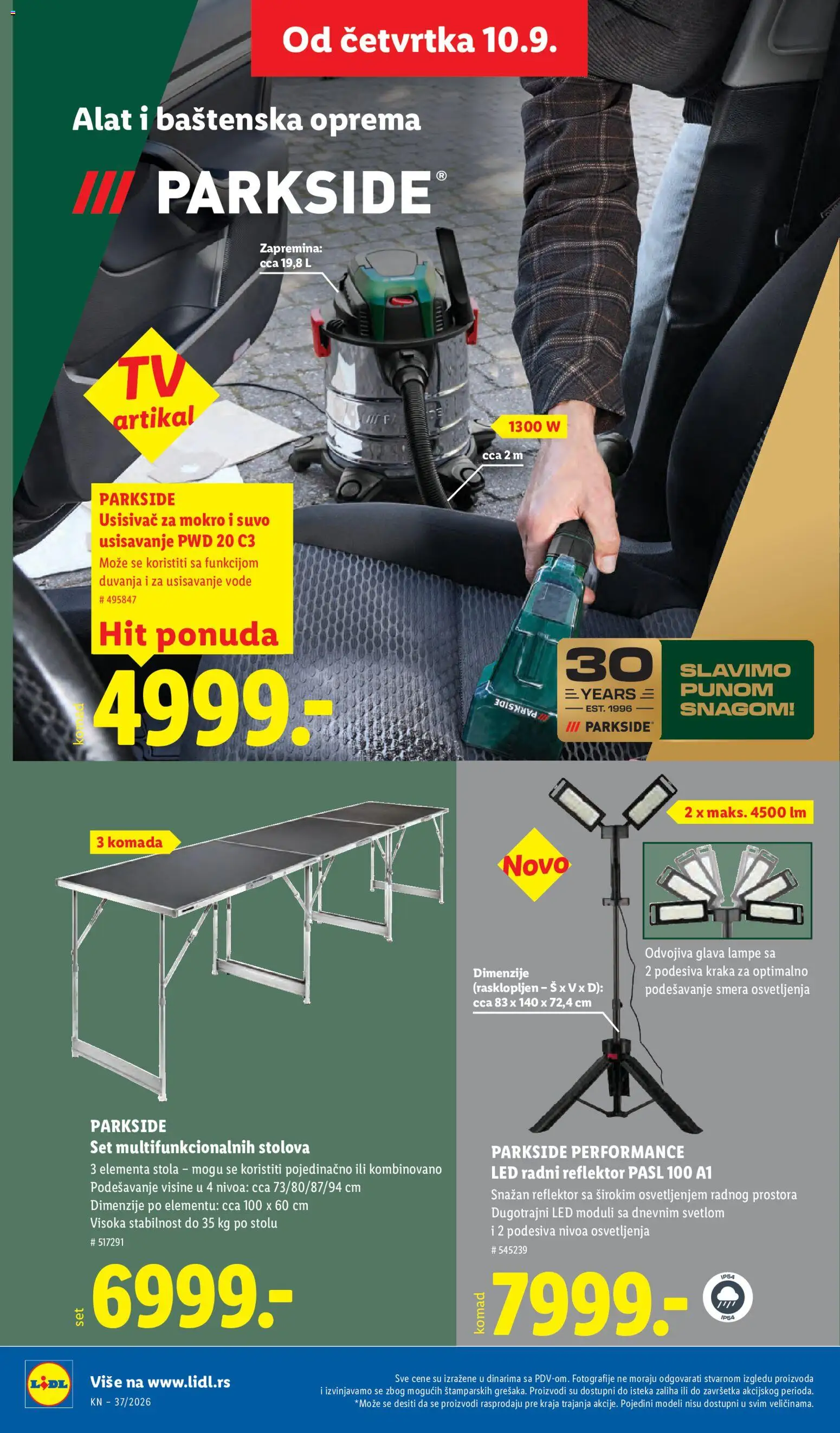 Lidl katalog - važi od 10.09.2026 | Strana: 70