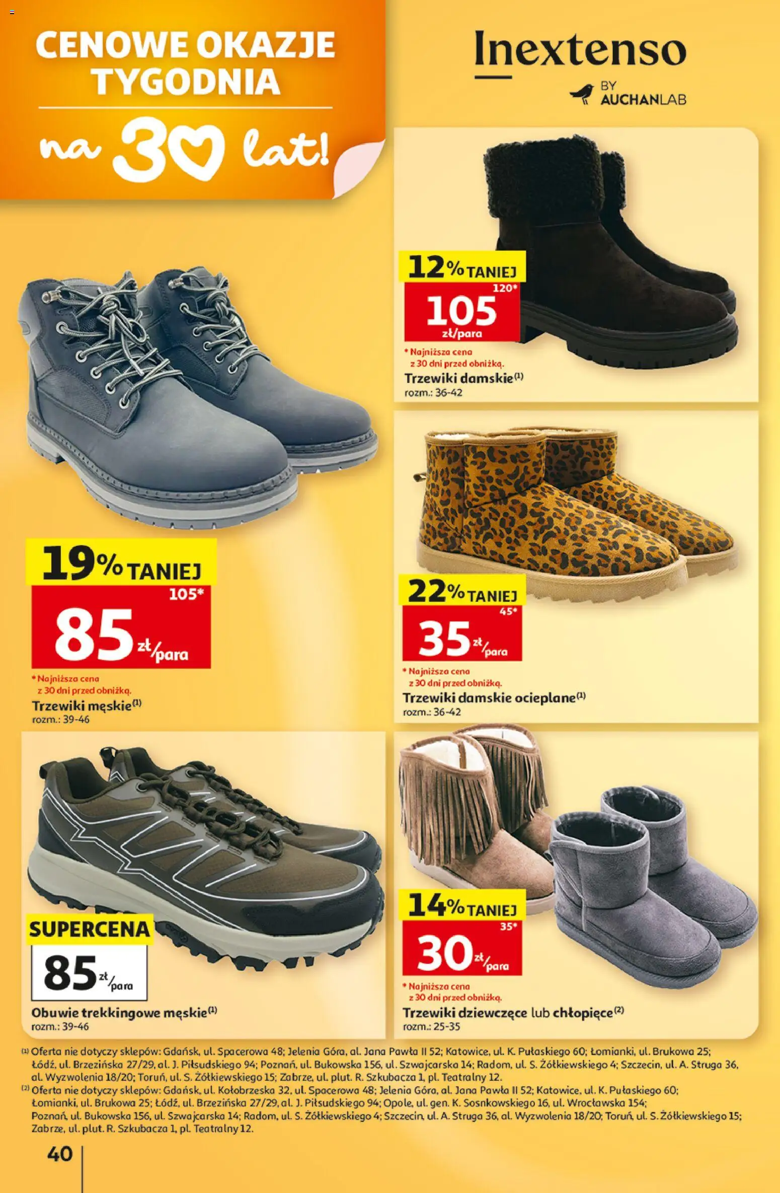 Auchan gazetka - Hipermarket od 15.10.2026 | Strona: 40