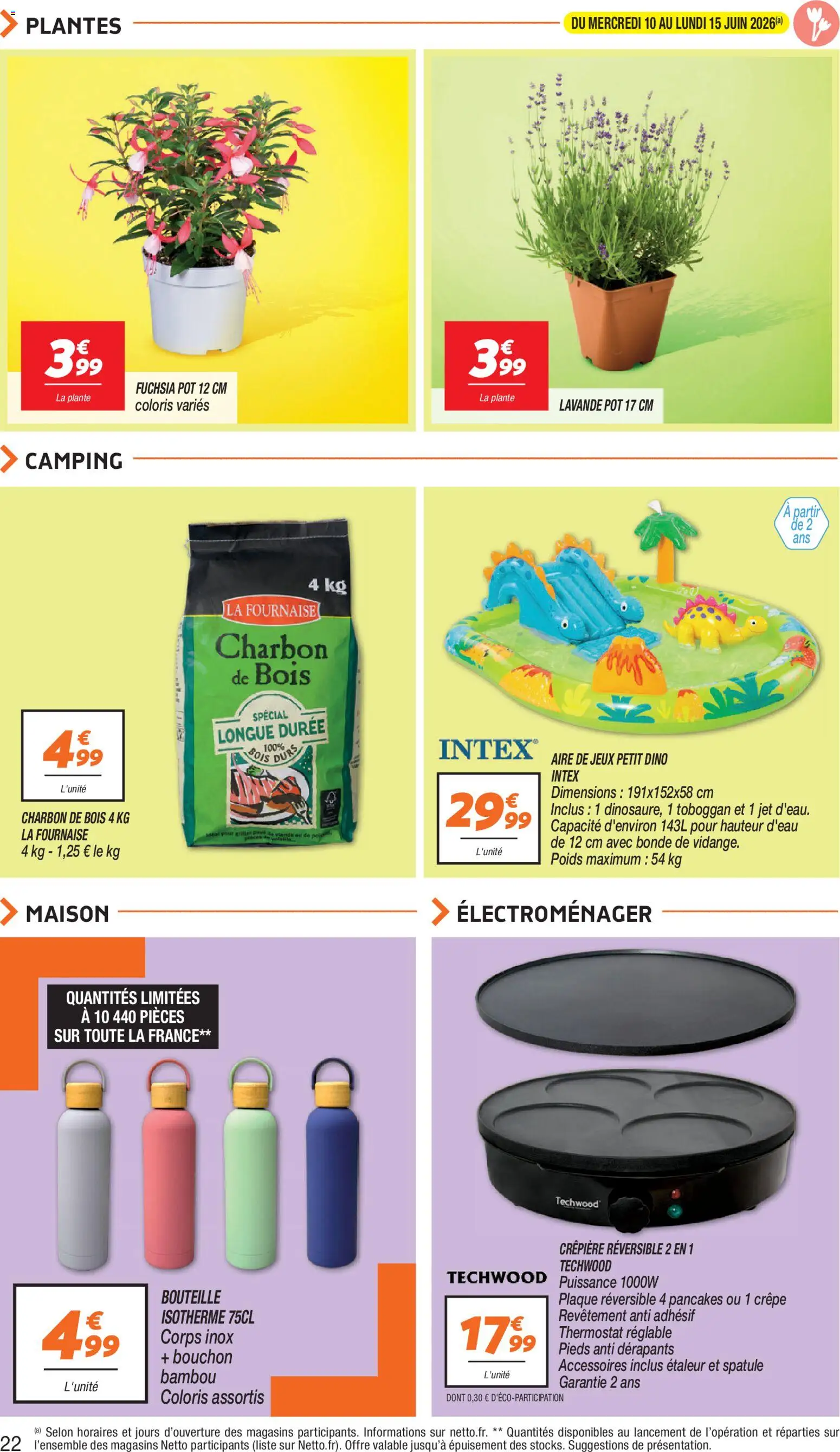 {H1} | Page: 22 | Produits: Lavande, Plantes, Crêpière, Viande