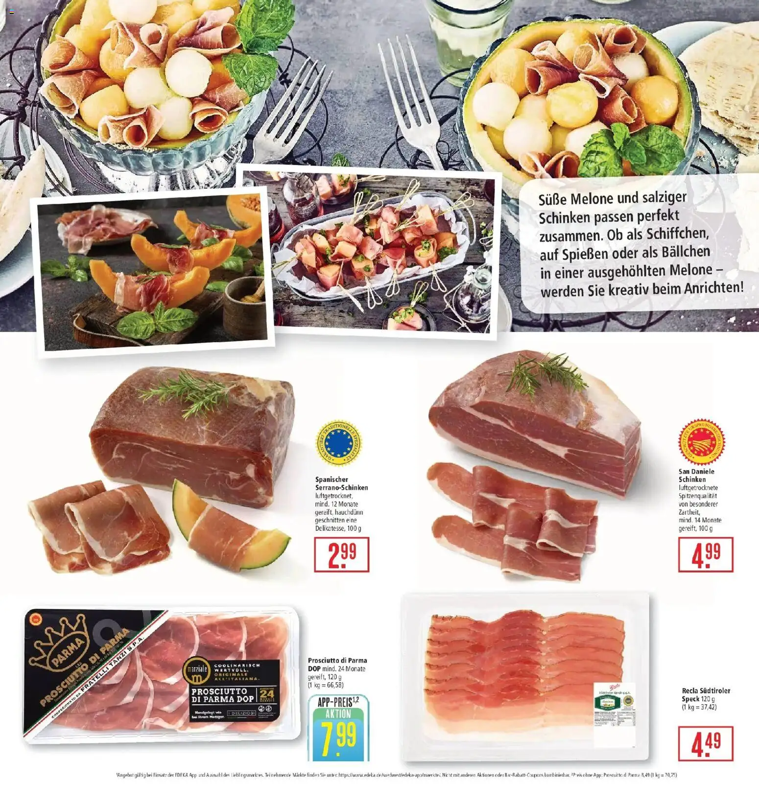 Marktkauf Prospekt Kirchheim – gültig ab 29.06.2026 | Seite: 11 | Produkte: Melone, Schinken