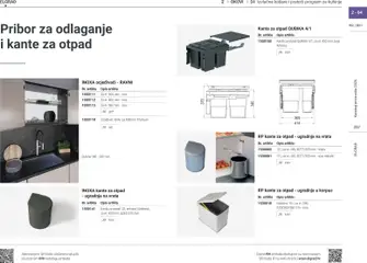 Elgrad Izvlačne košare i prateći program za kuhanje - Pregled kataloga iz trgovine Elgrad, vrijedi od 02.04.2026 | Stranica: 16 | Proizvodi: Vrata, Košare
