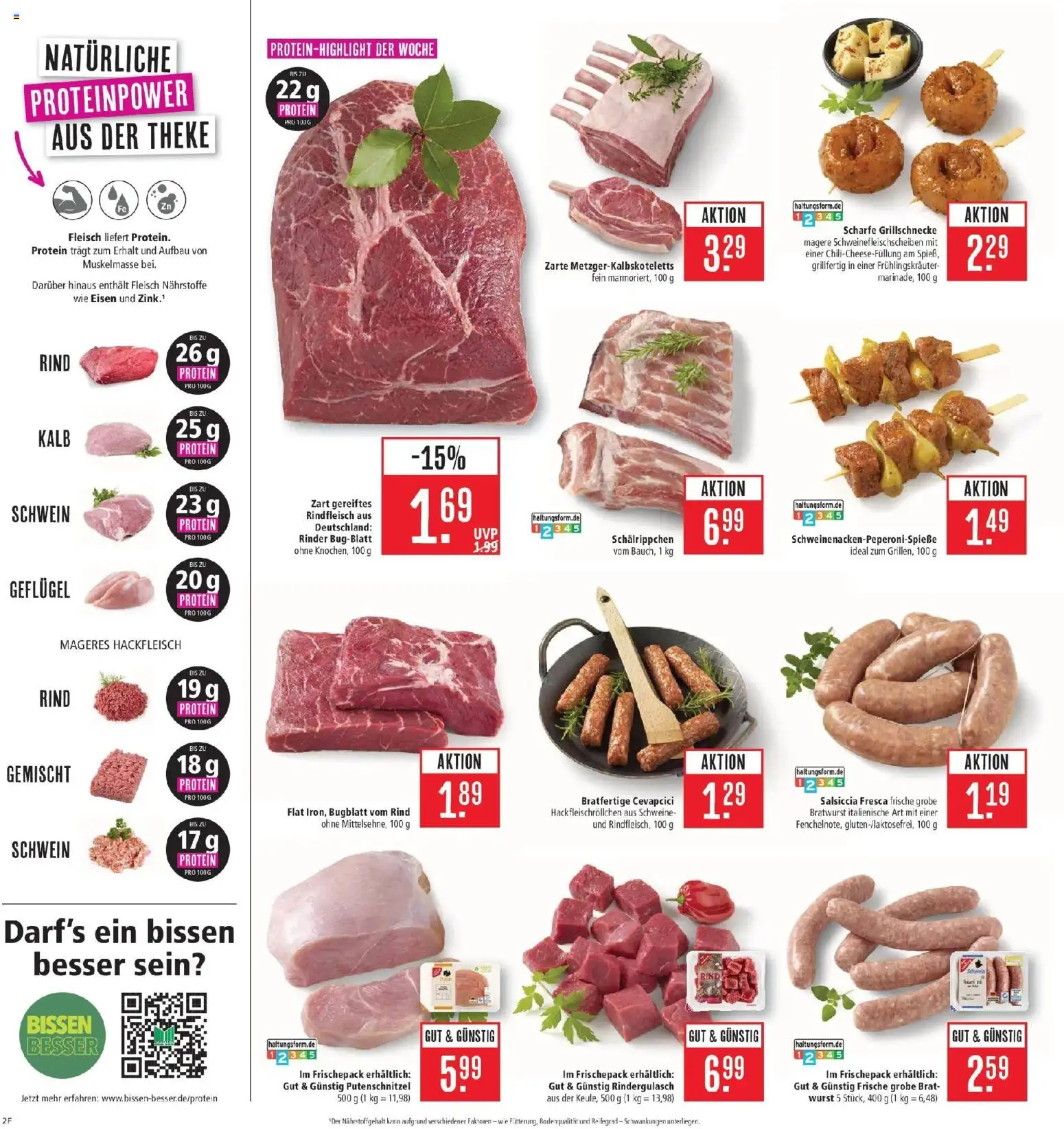 Marktkauf Prospekt Heidenheim (ab 10.08.2026) » Angebote online | Seite: 2 | Produkte: Theke, Bratwurst, Cevapcici, Fleisch