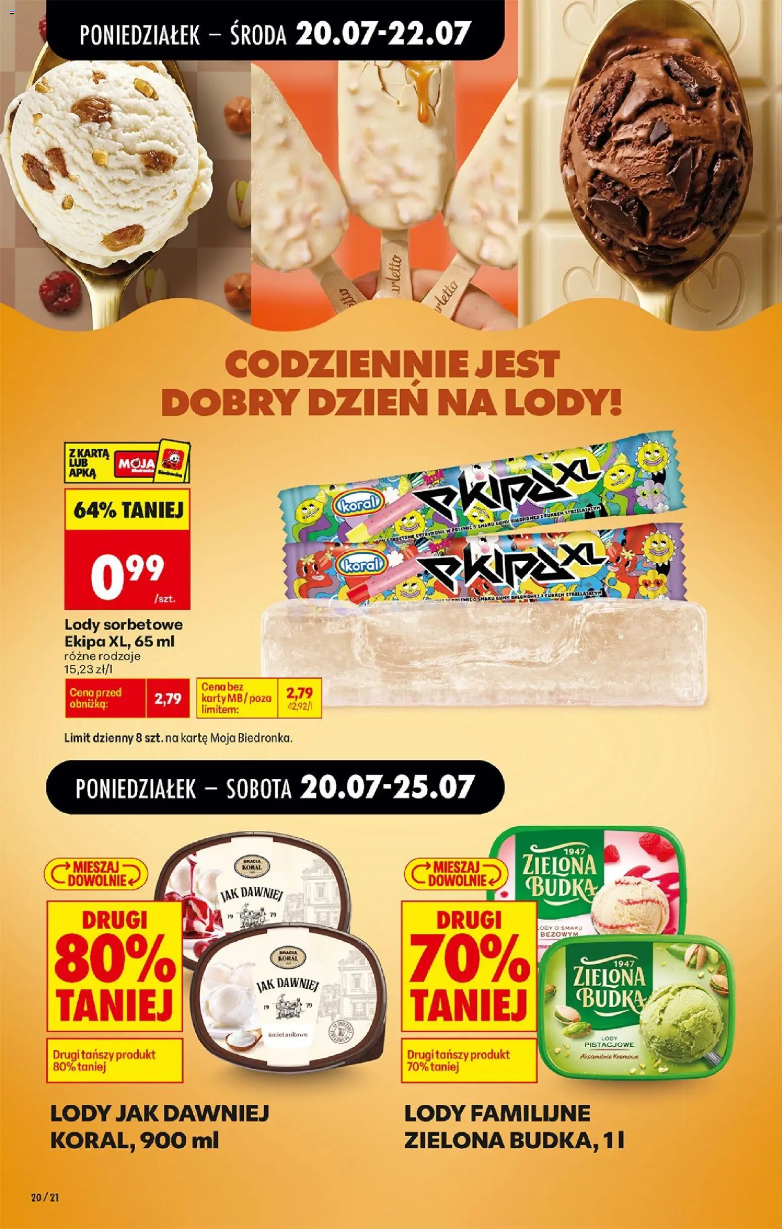 Biedronka Polsko leták od 20.07.2026 | Strana: 24 | Produkty: Karty