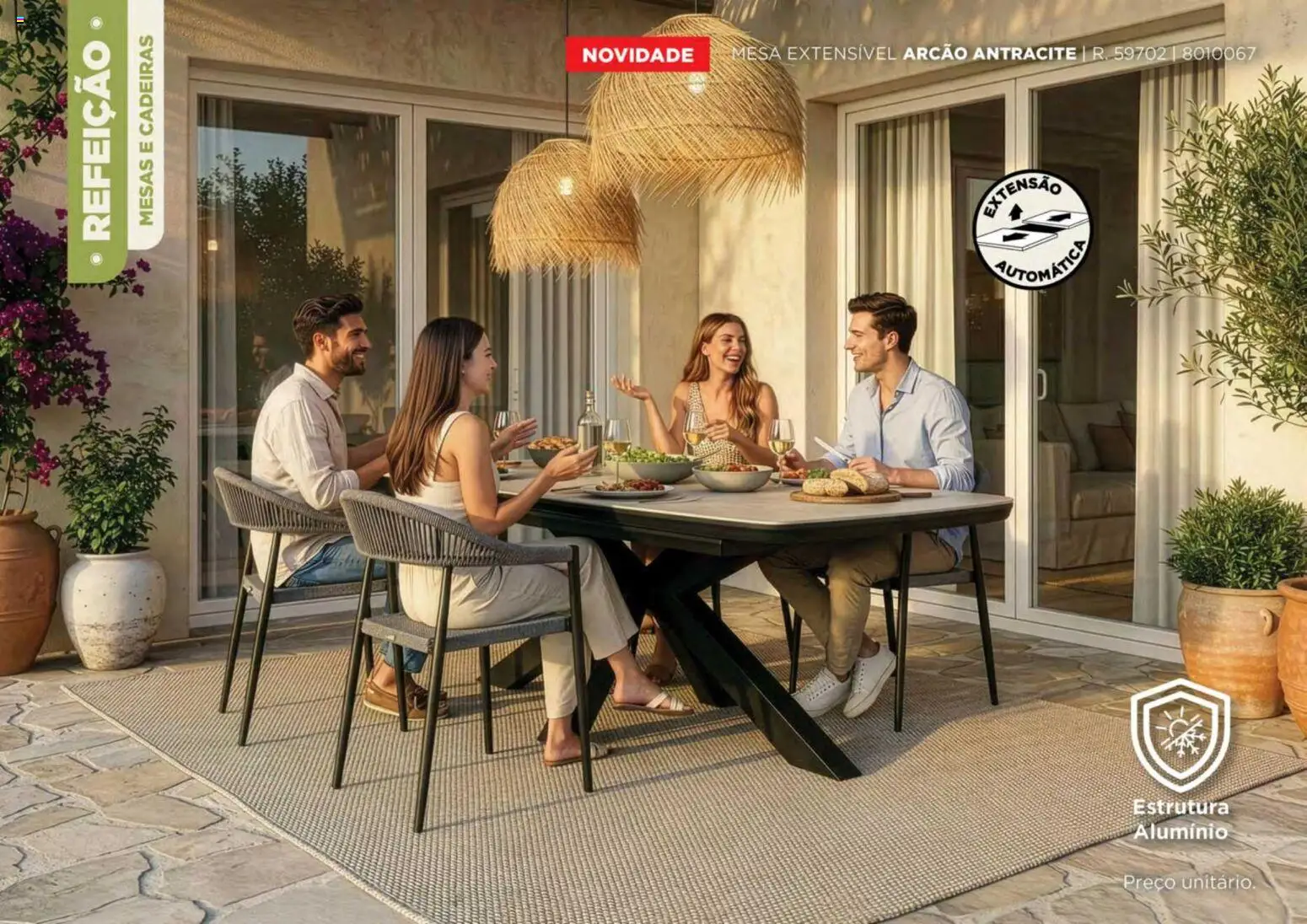 Espaço Casa folheto Ar Livre 2026 │ válido de 07.03.2026 | Página: 80 | Produtos: Cadeiras, Mesa