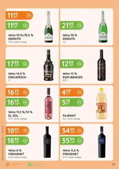 Pogląd oferty "Eurocash gazetka - Katalog Alkoholowy" - ważna od 01.09.2026 | Strona: 58 | Produkty: Wino, Sól, Egri bikaver
