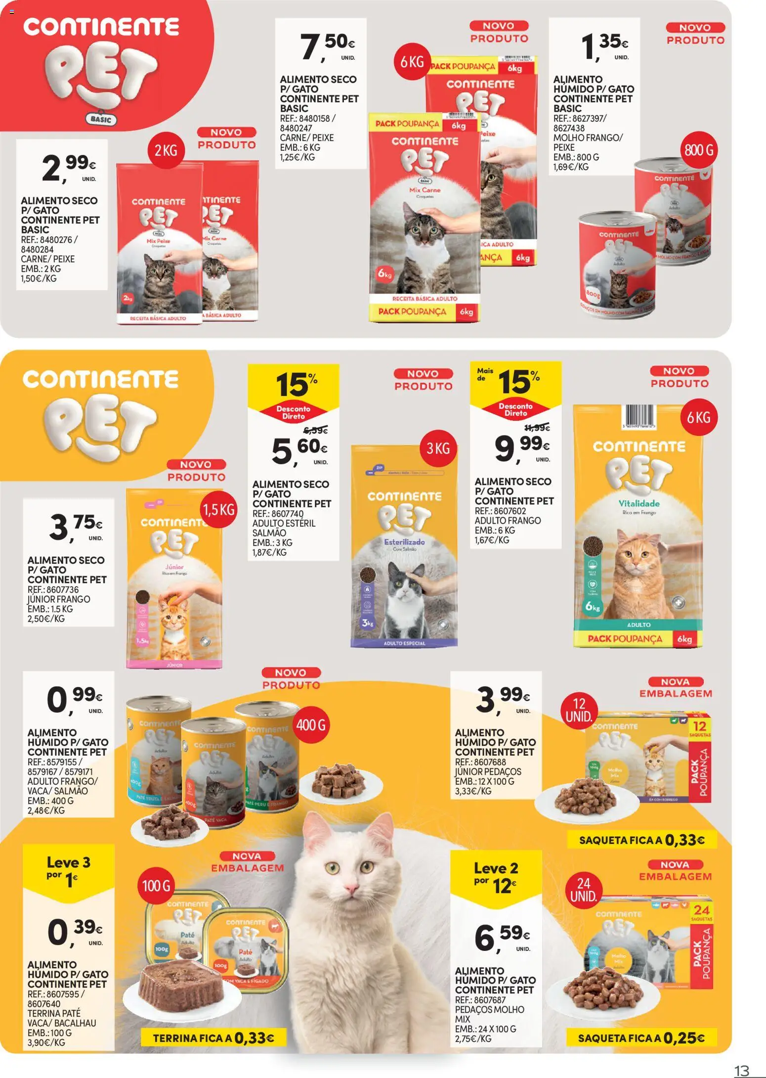 Continente Animais de Companhia │ válido de 29/09/2026 | Página: 13