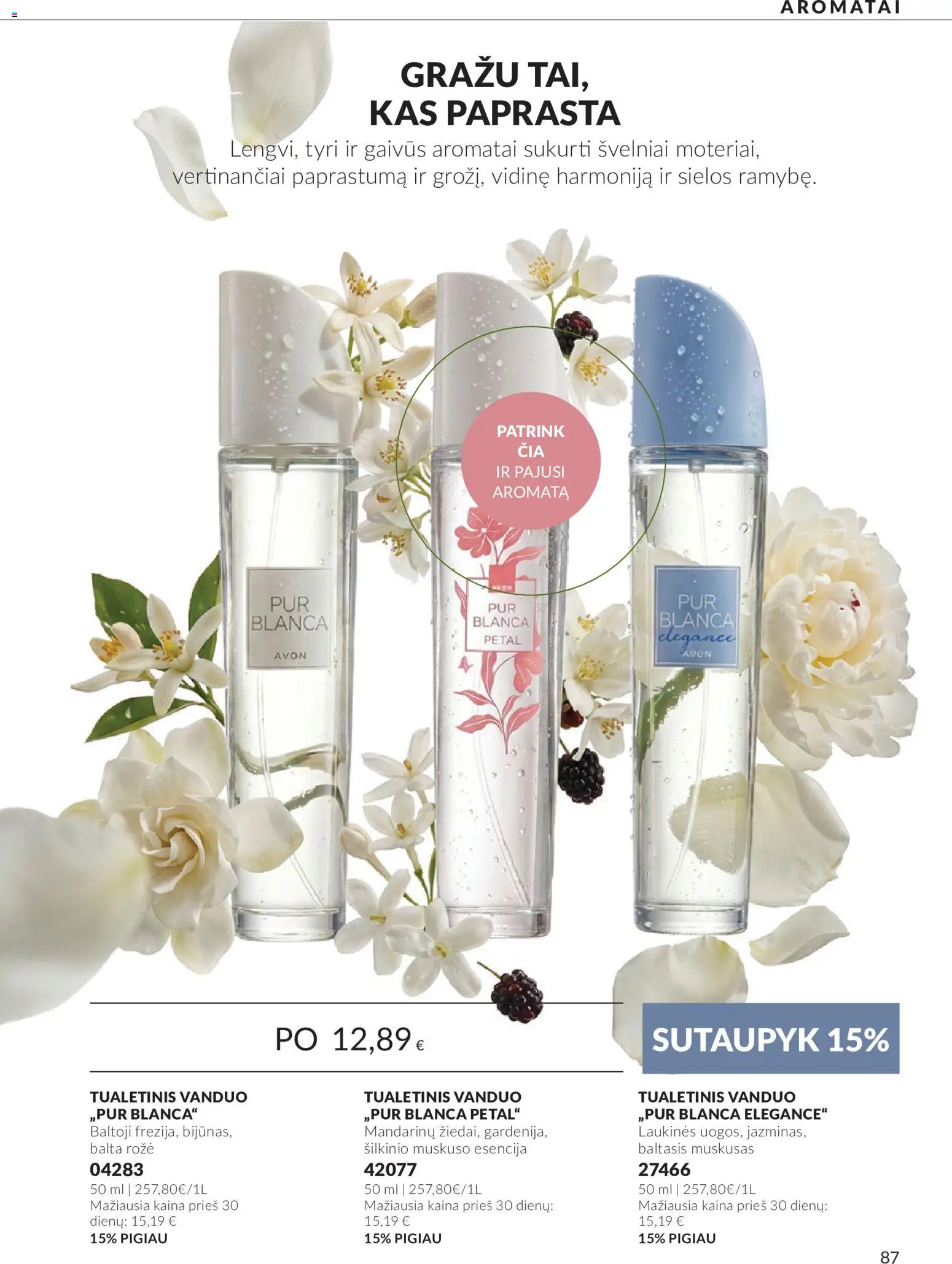 AVON akcijos nuo 2026.09.30 | Puslapis: 87