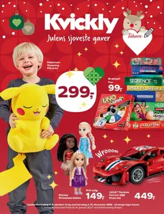 Kvickly - Legetøjskatalog gyldig fra 09/10/2026