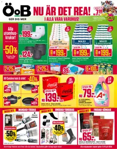 ÖoB erbjudanden - Förhandsvisning av reklamblad från butik ÖoB aktuell från 13/07/2026