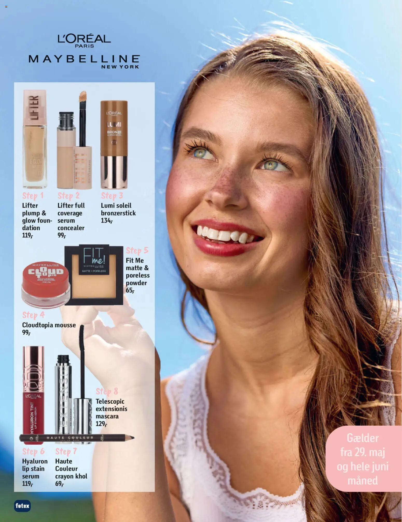 Føtex tilbudsavis – gyldig fra 29.05.2026 | Side: 18 | Produkter: Concealer, Mascara, Måtte