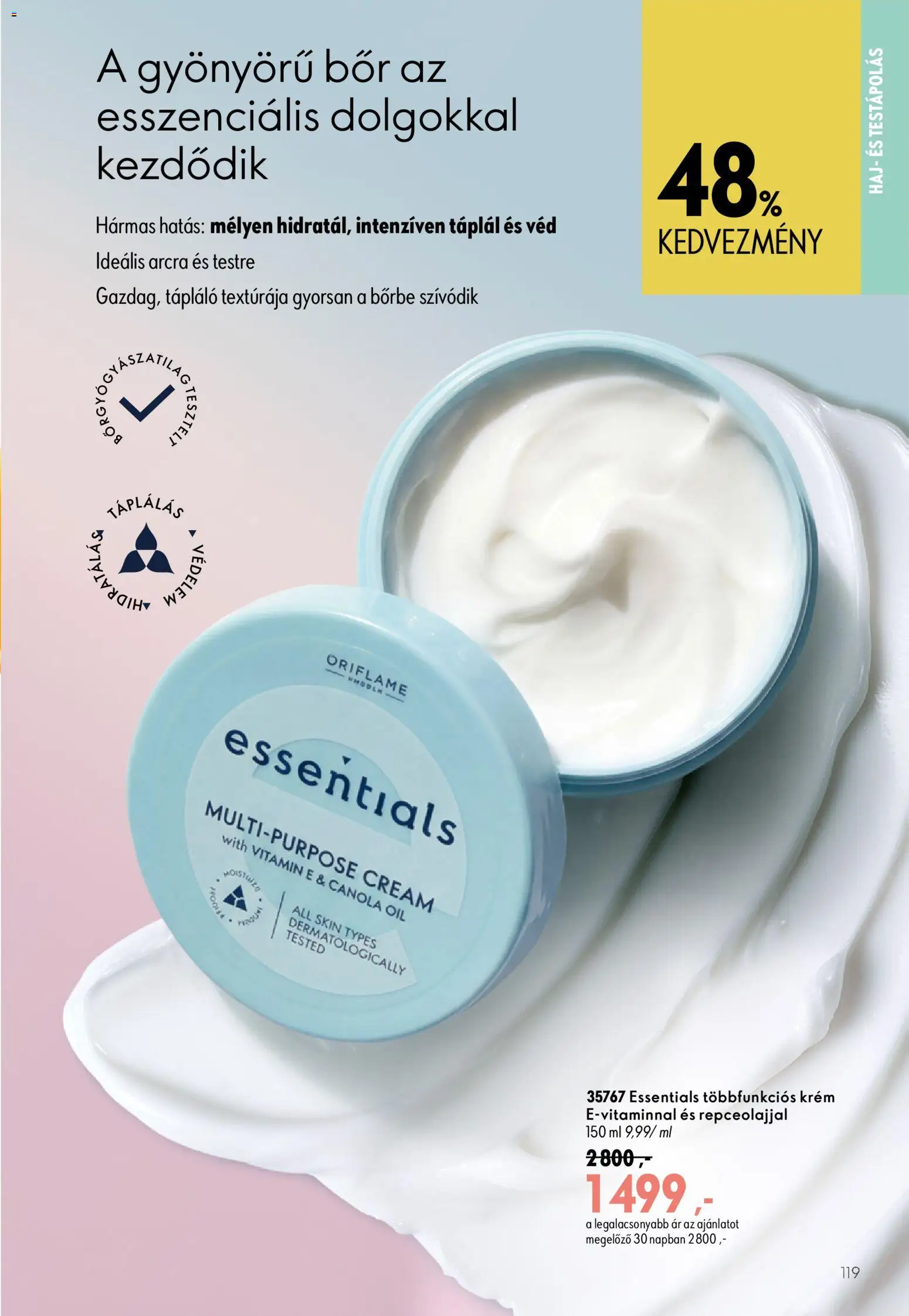 Oriflame akciós ujság - amely érvényes a következő dátumtól: 2026.07.29. | Oldal: 119