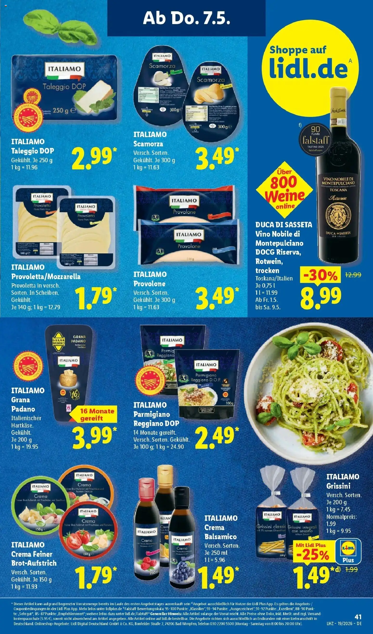 Lidl Prospekt Mahlow – gültig ab 04.05.2026 | Seite: 59 | Produkte: Balsamico, Telefon, Uhr