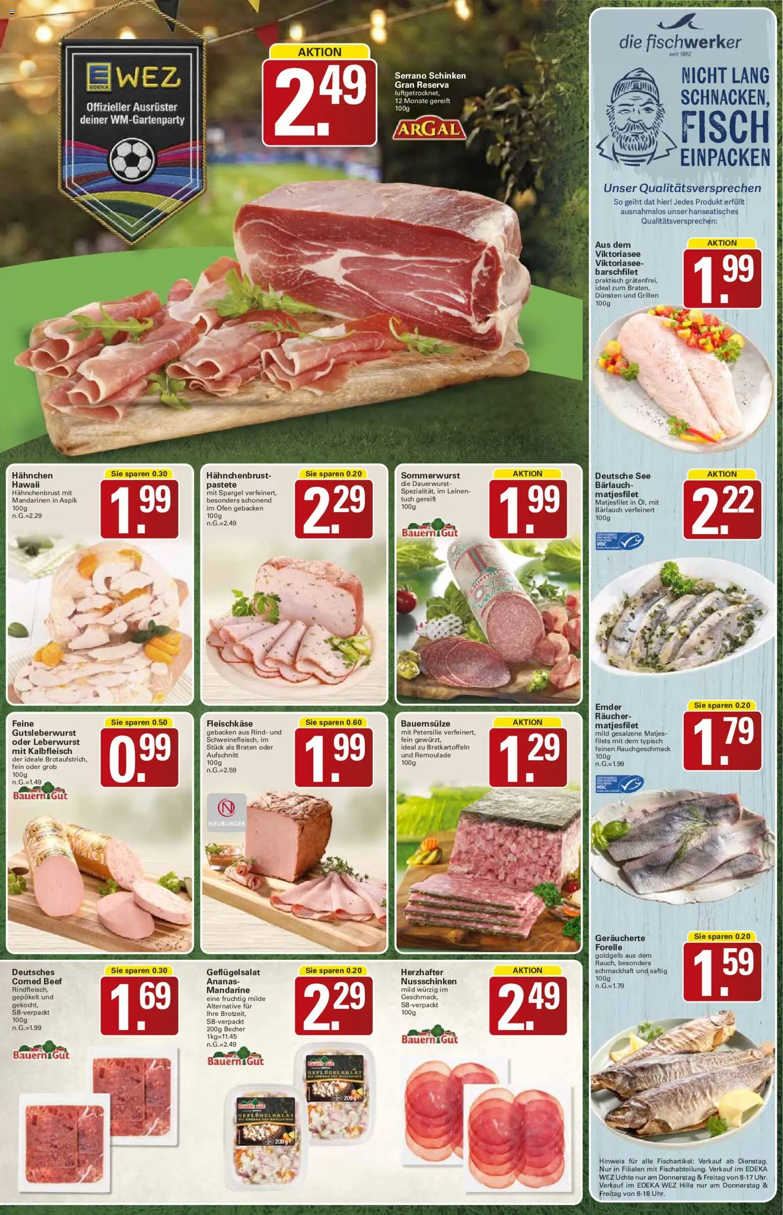 WEZ Prospekt – gültig ab 06.07.2026 | Seite: 5 | Produkte: Ofen, Spargel, Fisch, Hahnchenbrust