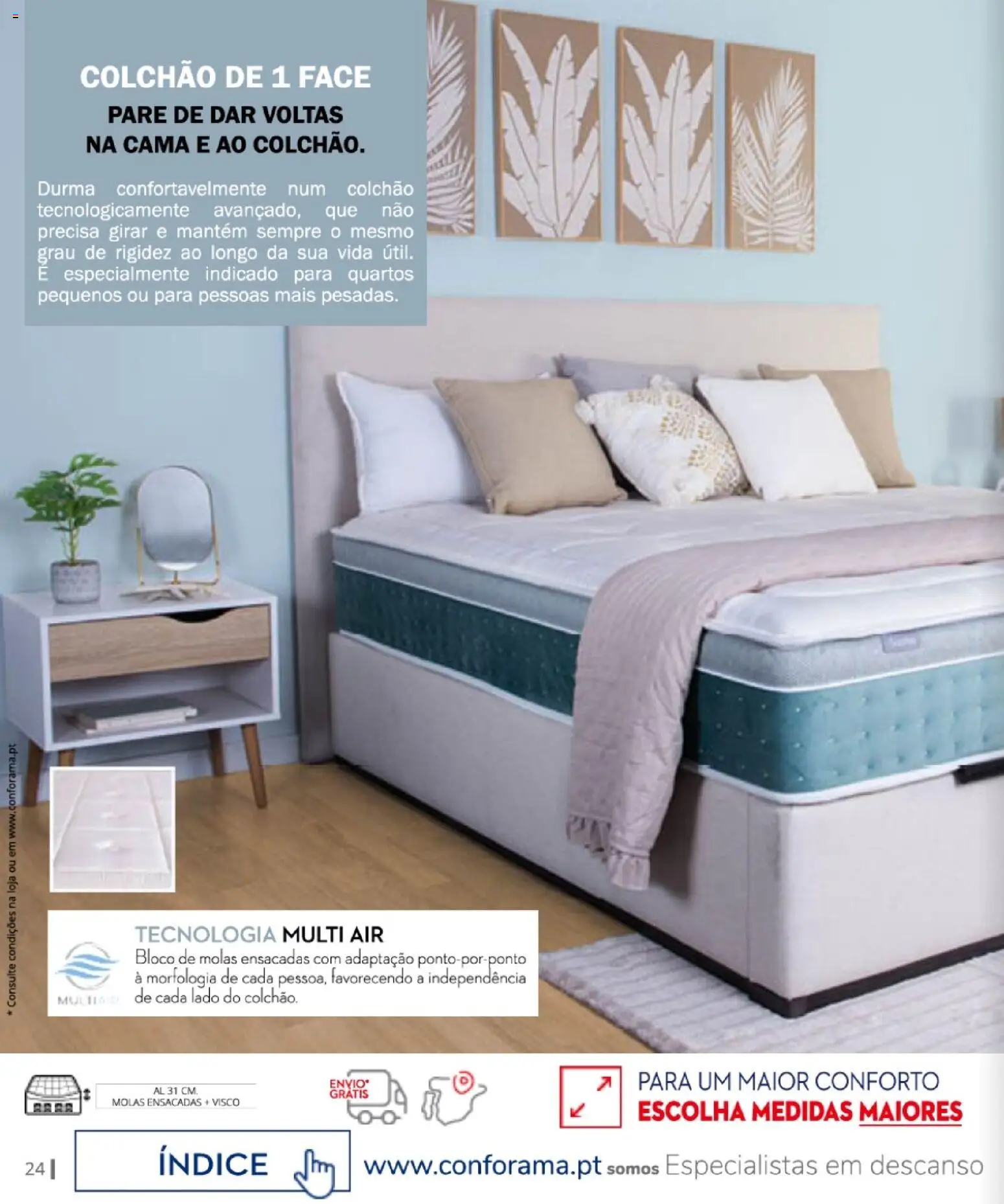 Conforama Camitis │ válido de 06/08/2026 | Página: 24 | Produtos: Cama, Colchão