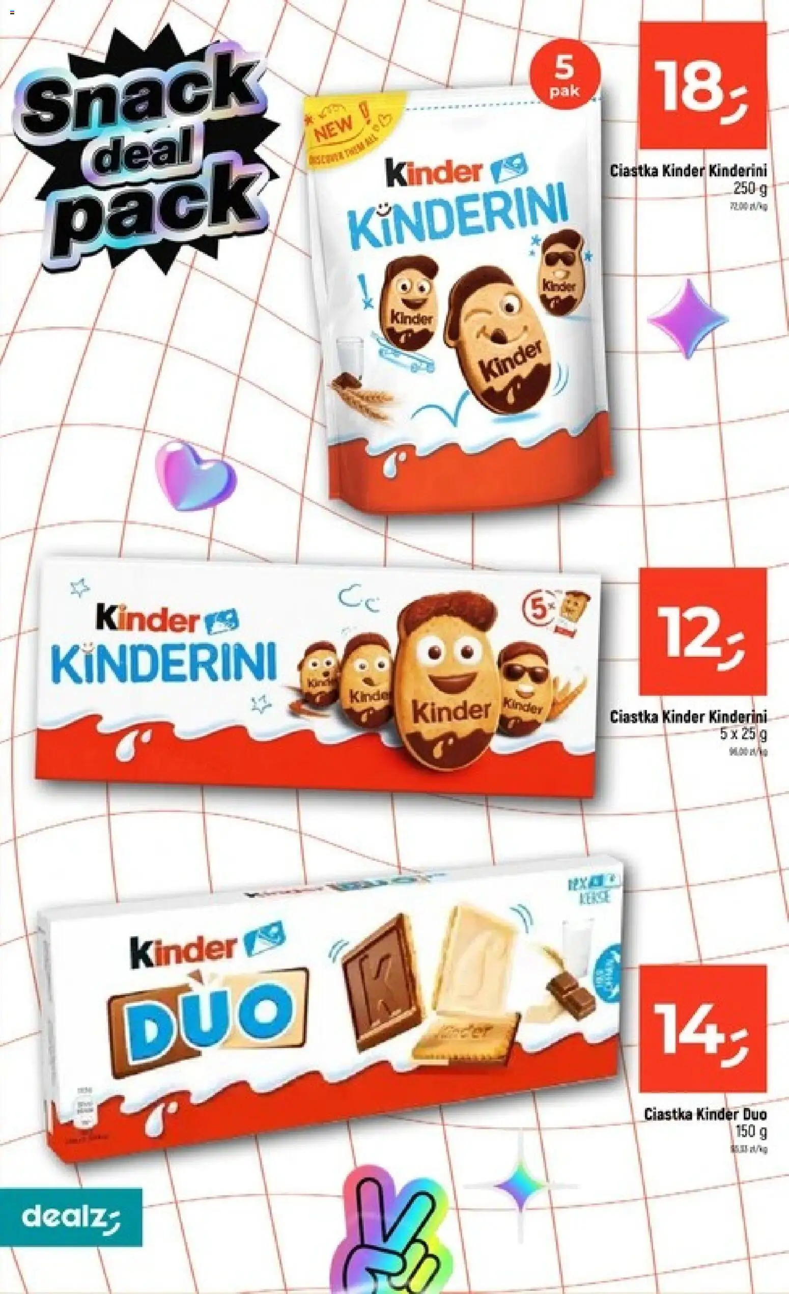 Dealz gazetka - Szkolne Mega Ceny od 06.08.2026 | Strona: 16 | Produkty: Ciastka