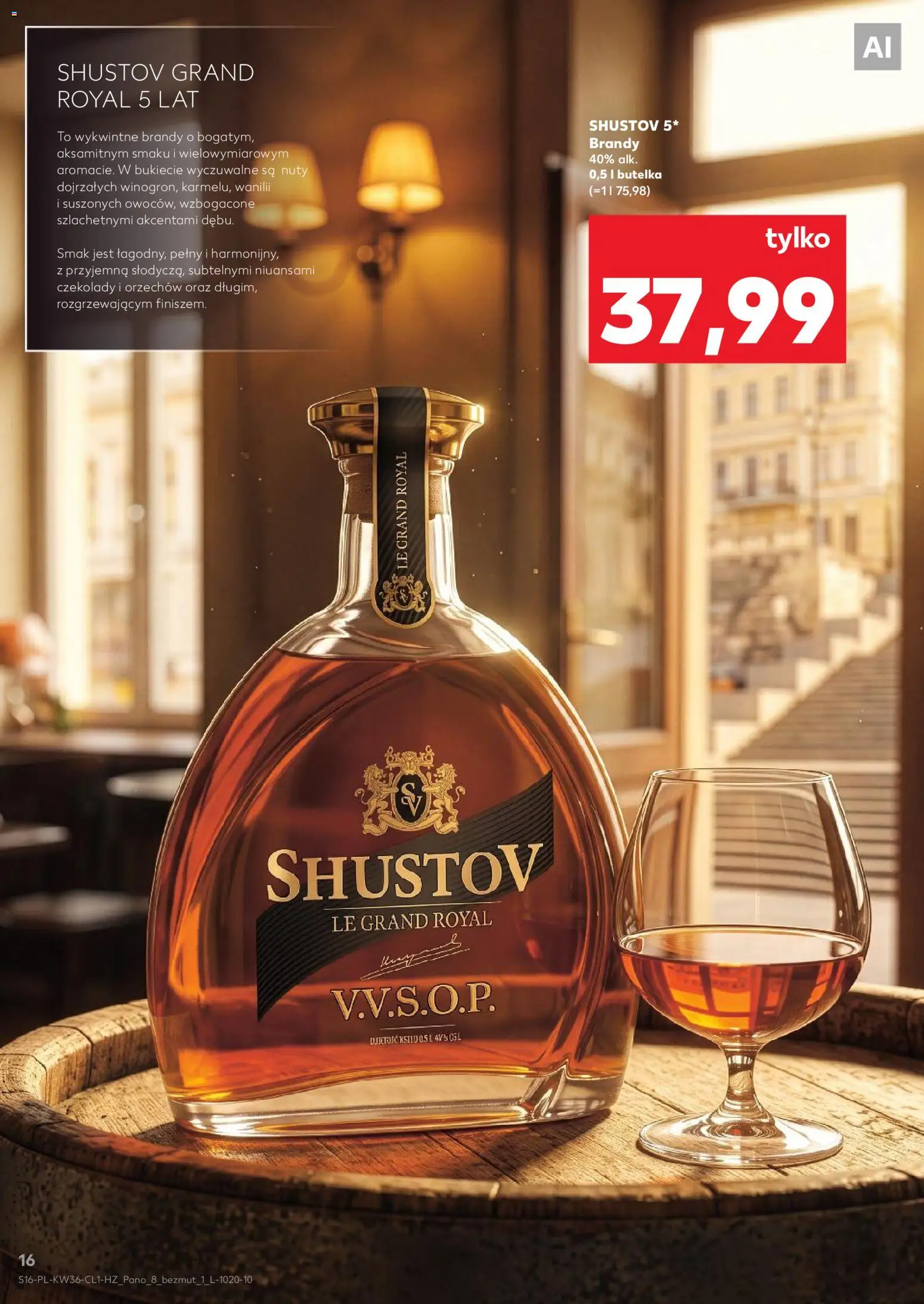 Kaufland Polsko leták - Barek od 03.09.2026 | Strana: 16 | Produkty: Brandy
