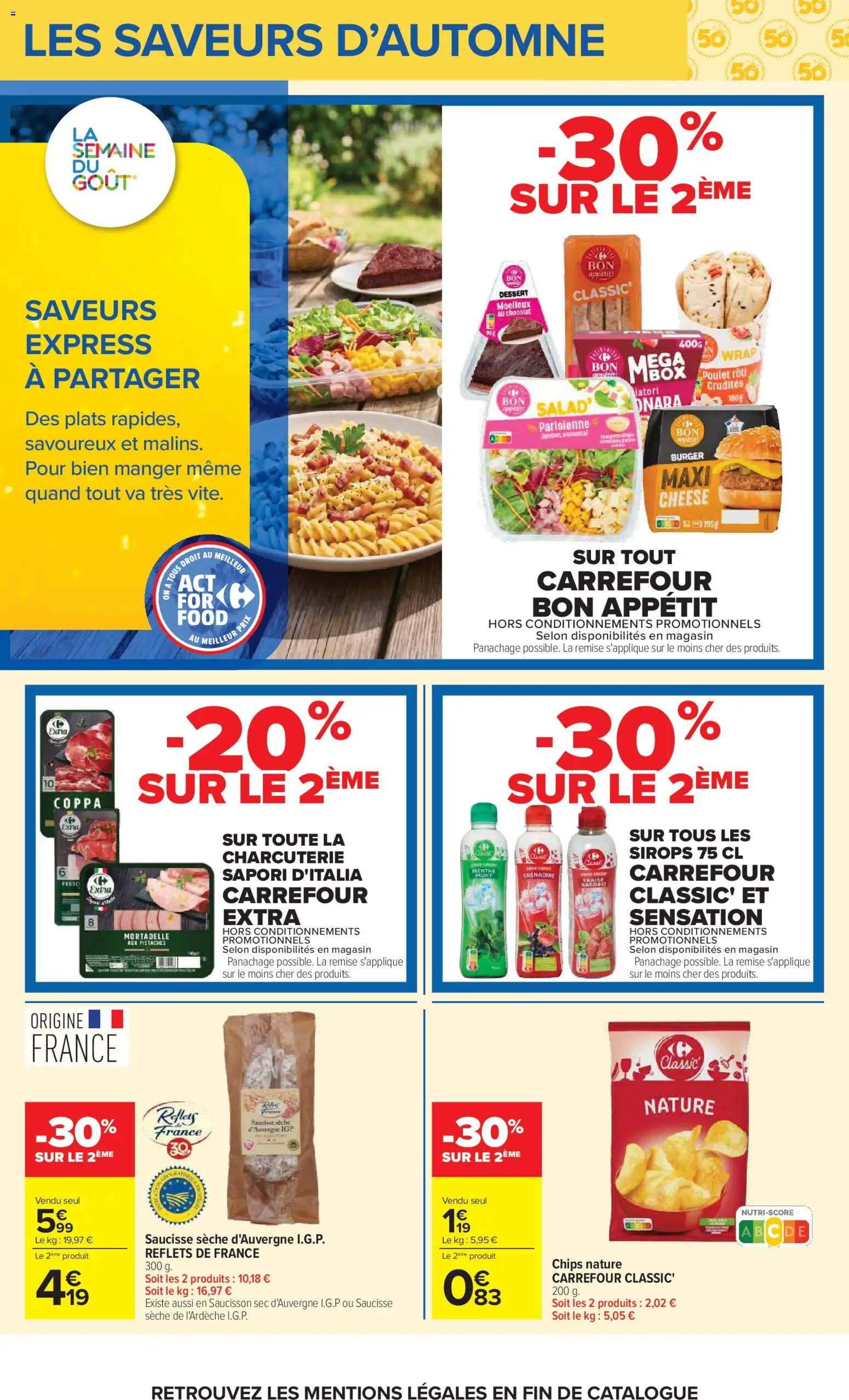 {H1} | Page: 16 | Produits: Prosciutto, Charcuterie, Saucisson, Chips