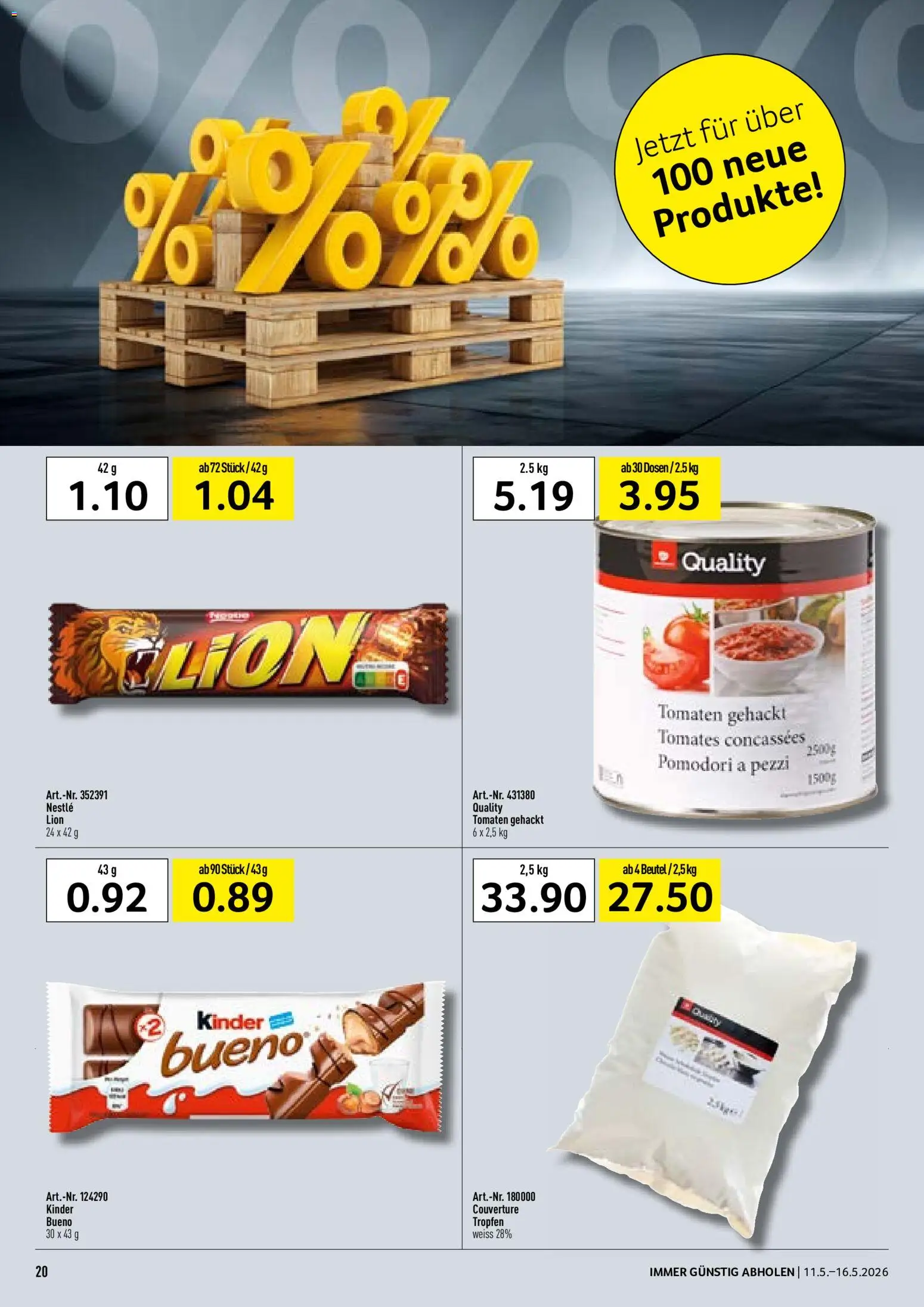 Prodega aktionen – gültig ab 11.05.2026 | Seite: 20 | Produkte: Tomaten
