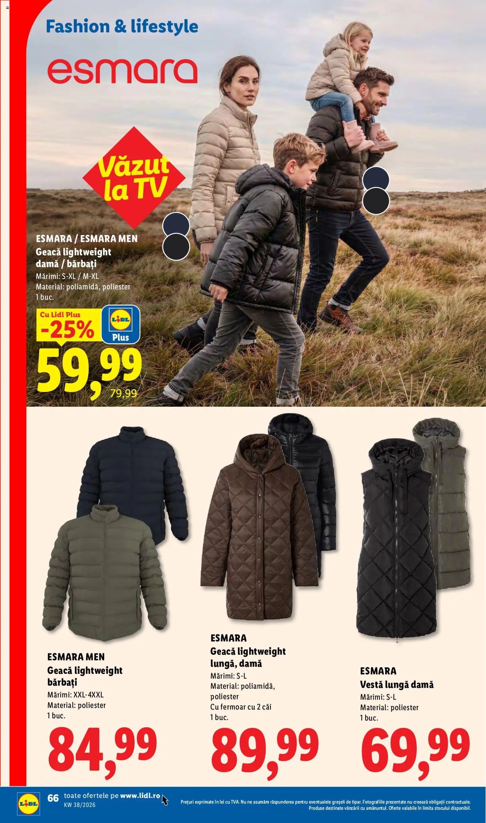 Noul catalog Lidl – valabil de la 14.09.2026 | Pagină: 66