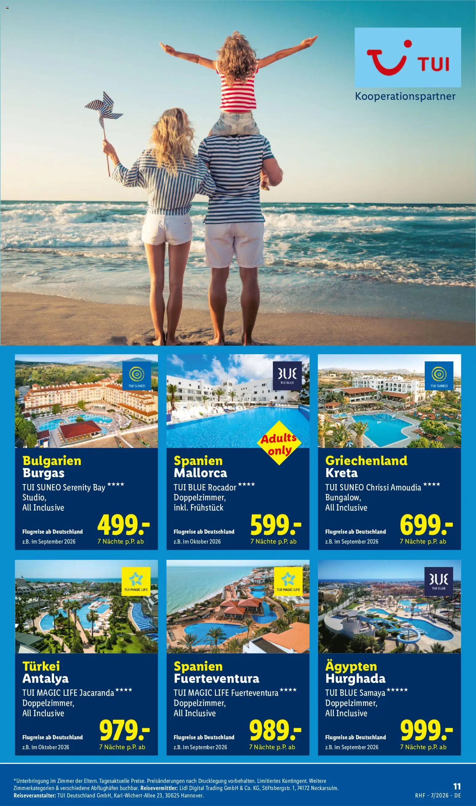 Lidl Reisen Prospekt – gültig ab 01.07.2026 | Seite: 11