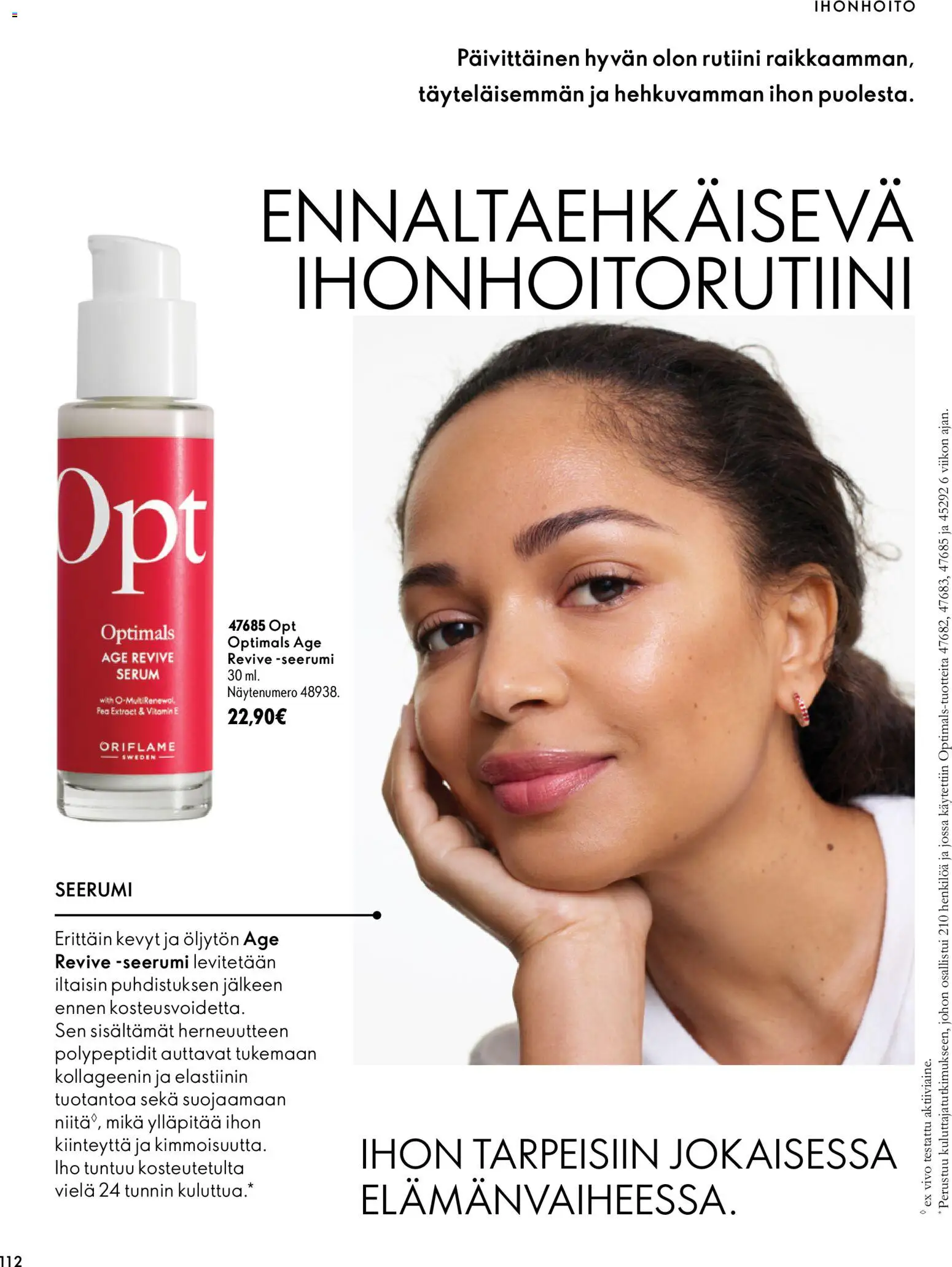 Oriflame tarjoukset – voimassa 18/11/2026 alkaen | Sivu: 112 | Tuotteet: Seerumi