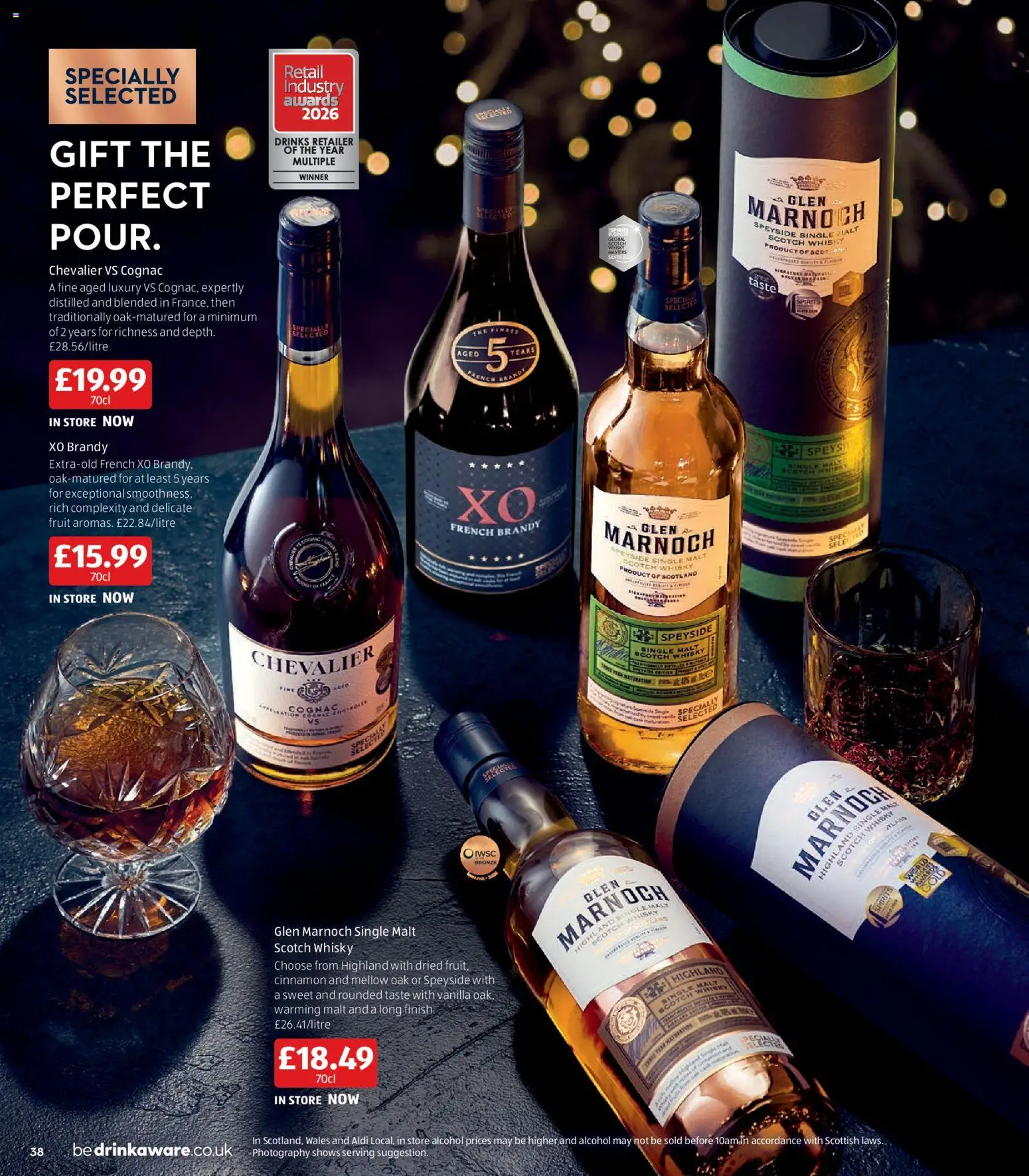 {H1} | Page: 38 | Products: Scotch whisky, Drinks, Brandy, Alcohol