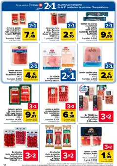 Vista previa Carrefour folleto válido desde el 26.05.2026 | Página: 14 | Productos: Jamón serrano, Jamón cocido, Té, Cocina
