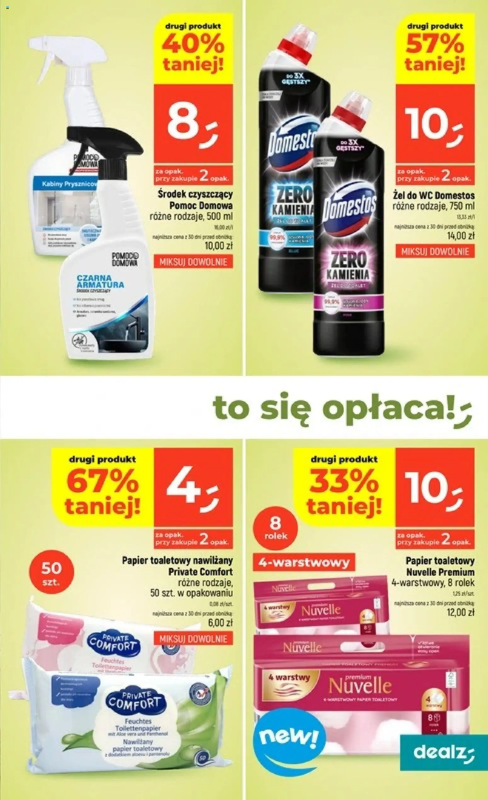 Dealz gazetka od 07.05.2026 | Strona: 43 | Produkty: Papier toaletowy, Domestos